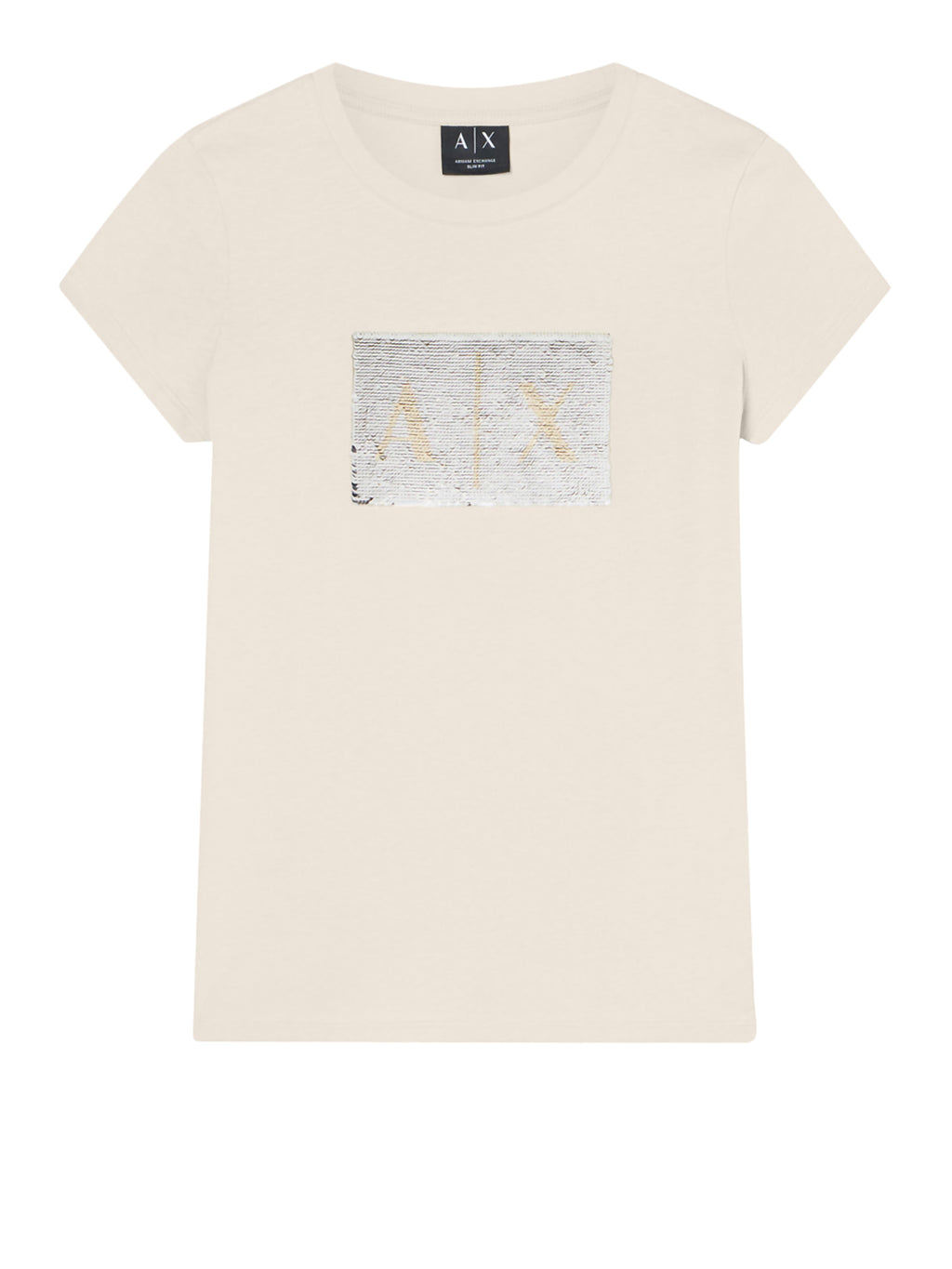 T-shirt AX ARMANI EXCHANGE da Donna - beige 8NYTDLYJ73ZU6275