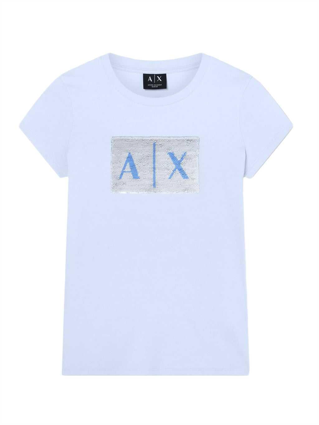 T-shirt AX ARMANI EXCHANGE da Donna - blu 8NYTDLYJ73ZU9333