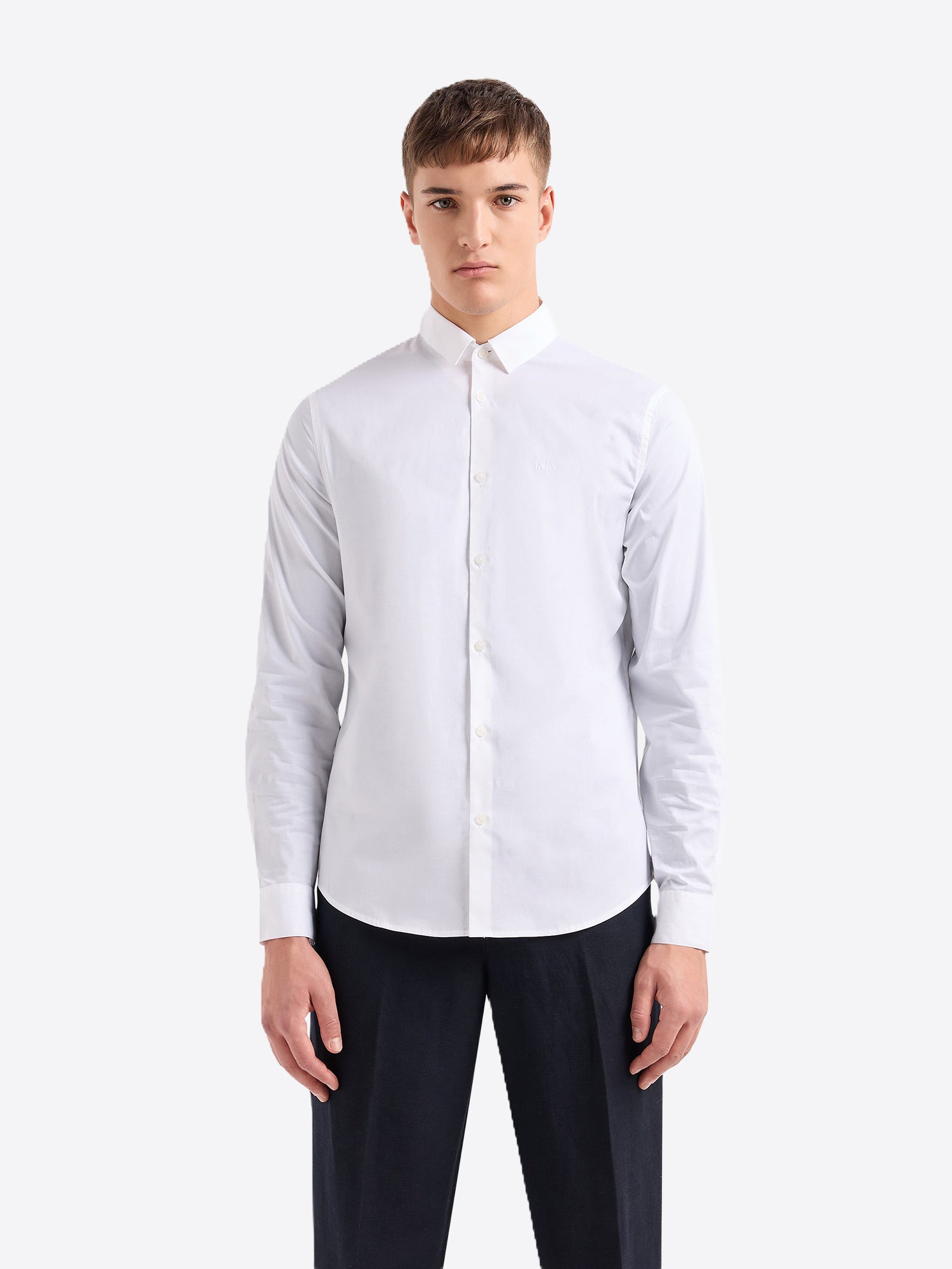 Camicia AX ARMANI EXCHANGE da Uomo - bianco 8NZC311100