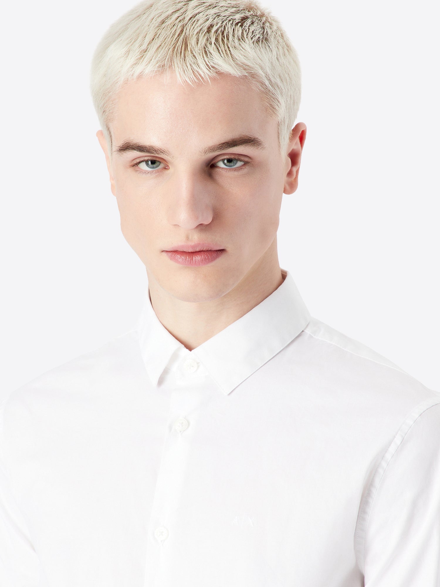 Camicia AX ARMANI EXCHANGE da Uomo - bianco 8NZC311100