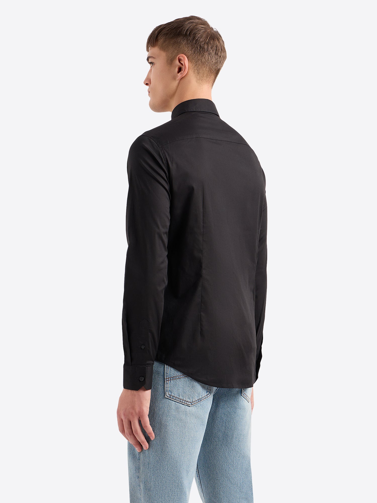 Camicia AX ARMANI EXCHANGE da Uomo - nero 8NZC311200