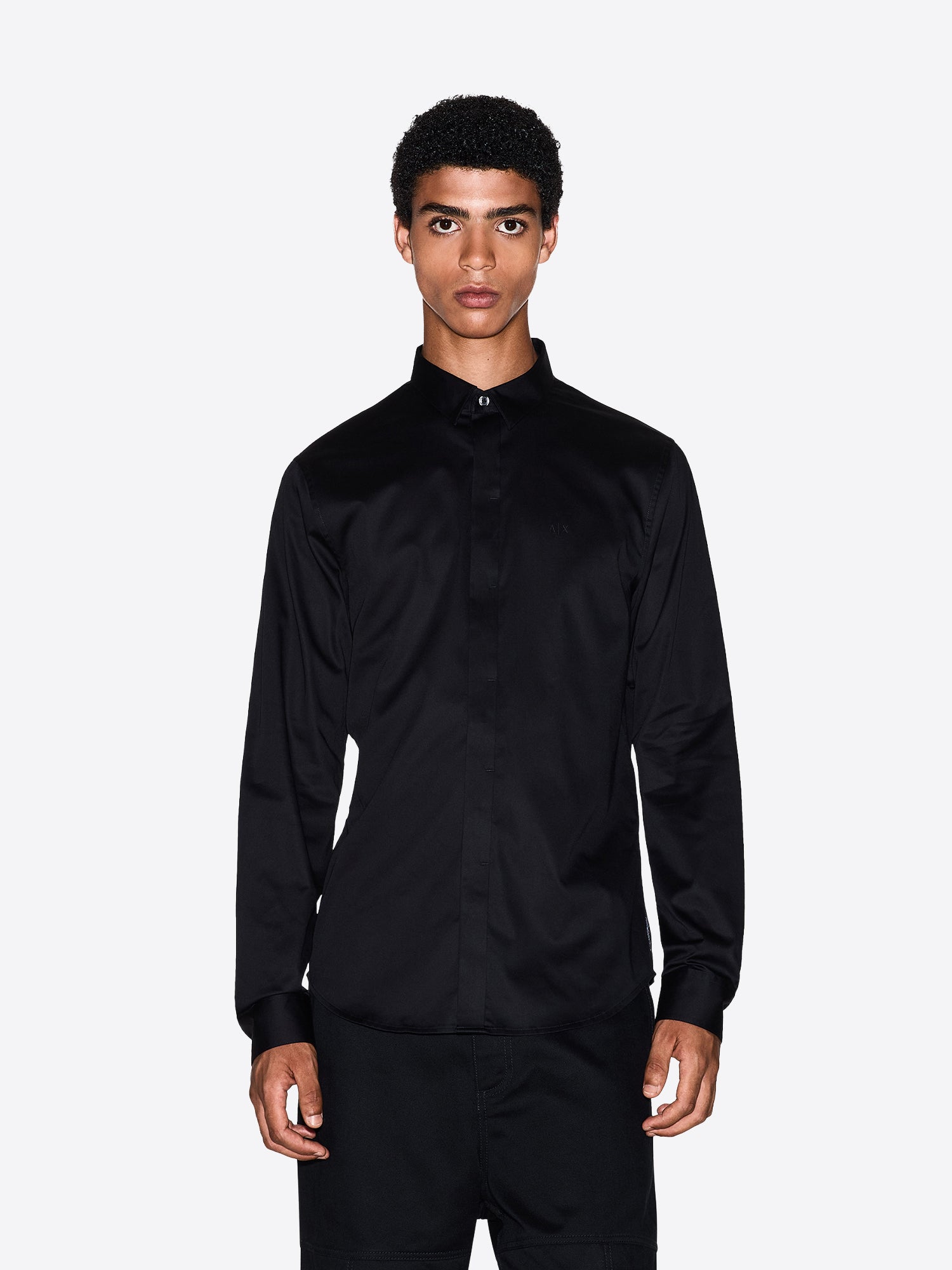Camicia AX ARMANI EXCHANGE da Uomo - nero 8NZCBD1200