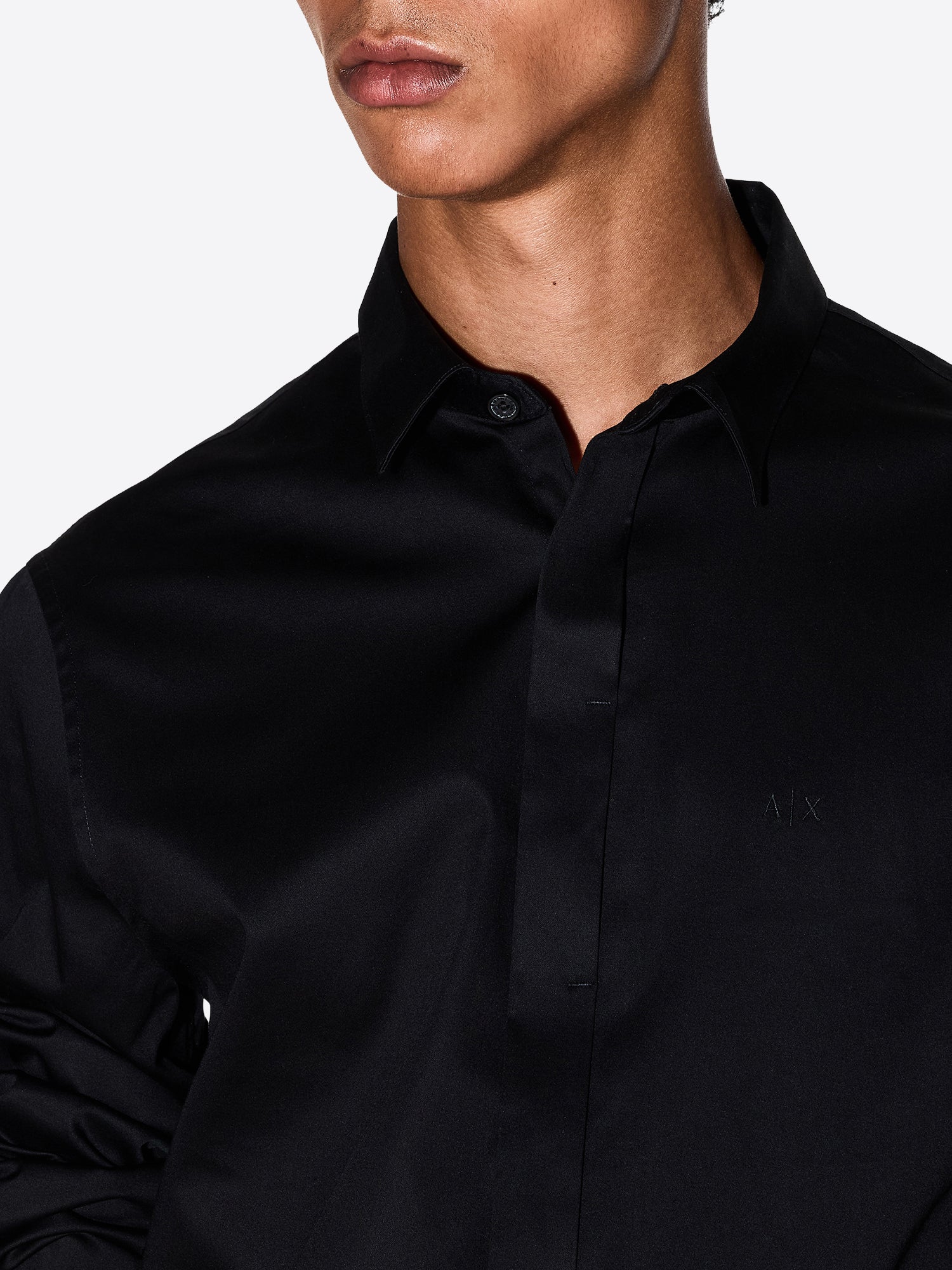 Camicia AX ARMANI EXCHANGE da Uomo - nero 8NZCBD1200