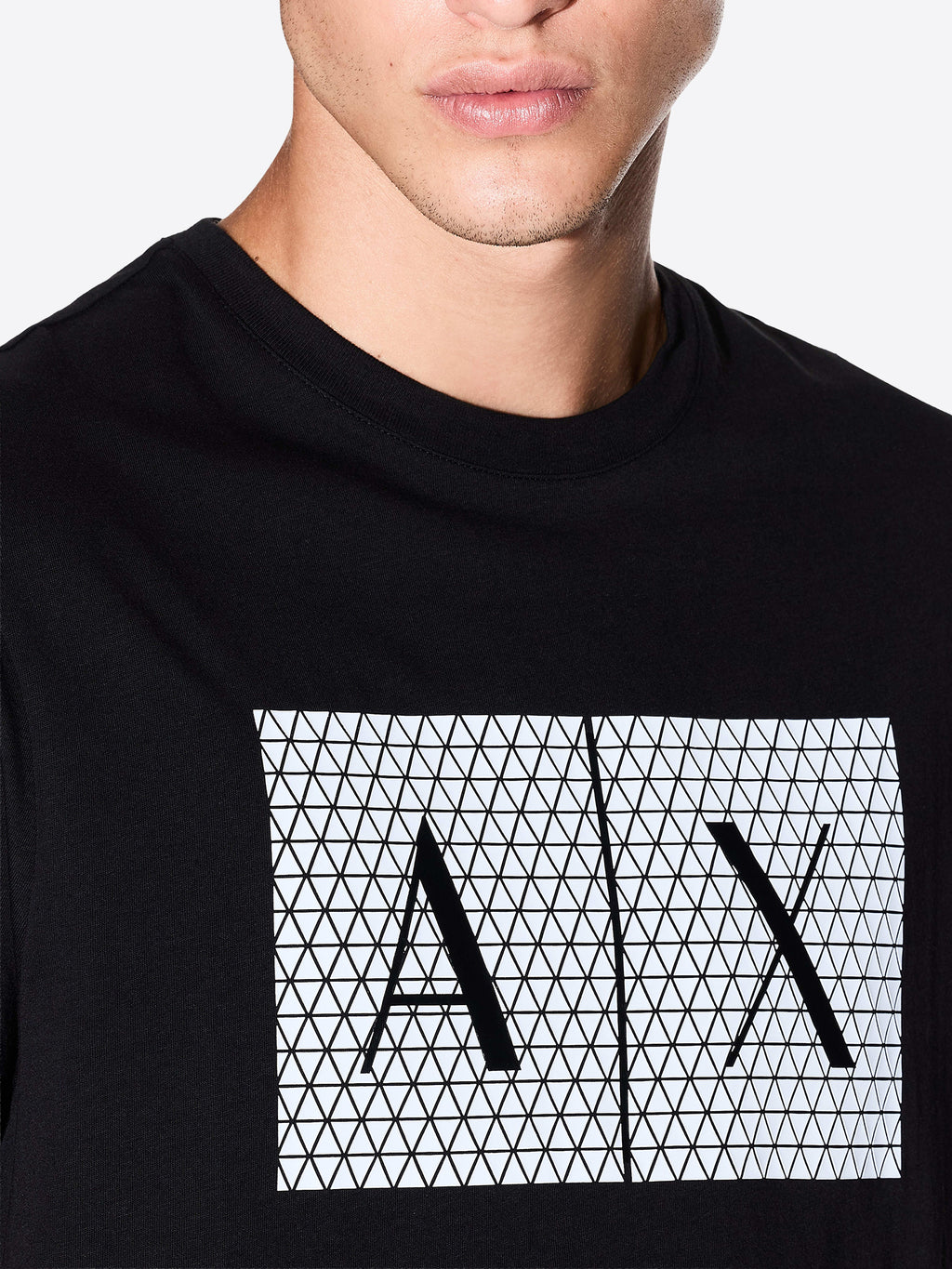 T-shirt AX ARMANI EXCHANGE da Uomo - nero 8NZTCKZ8H4Z1200