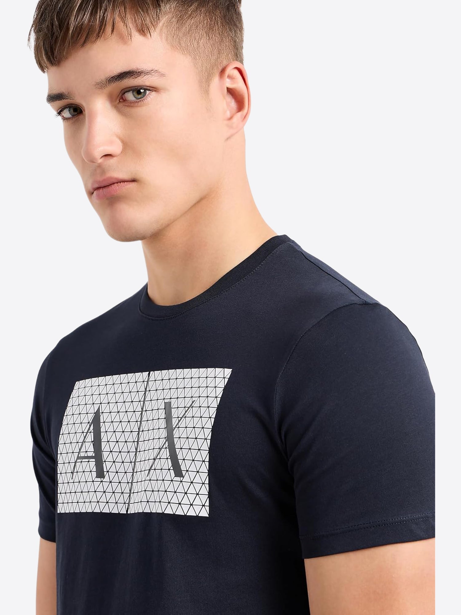 T-shirt AX ARMANI EXCHANGE da Uomo - blu 8NZTCKZ8H4Z1510