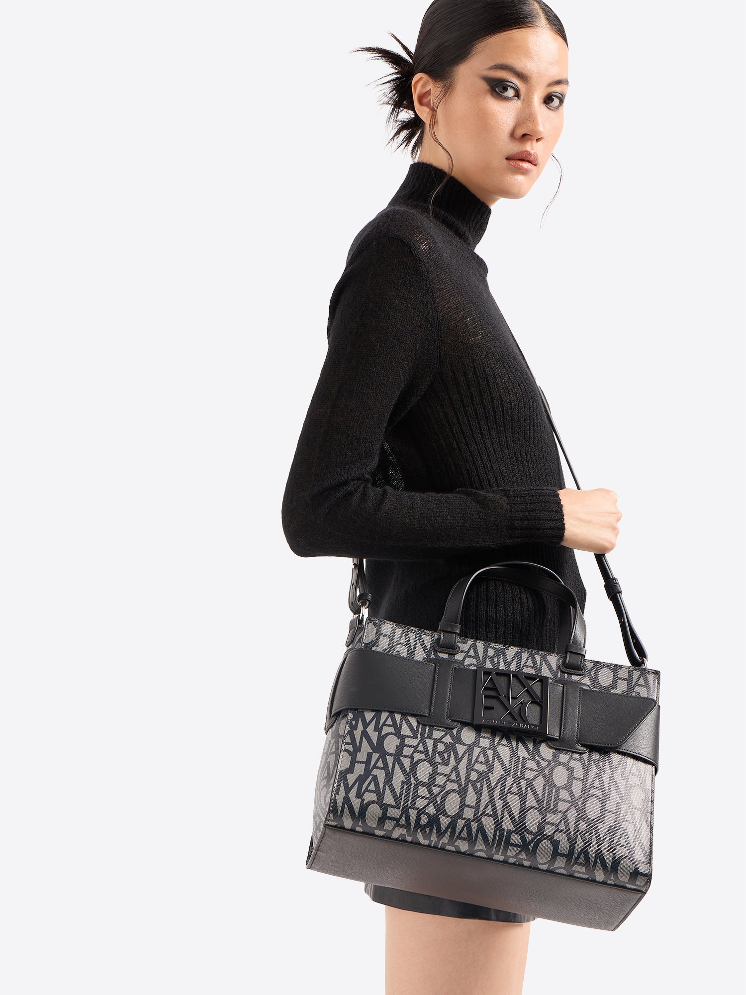 BORSA* AX ARMANI EXCHANGE da Donna - nero 9426893F74200850 NEROGRIGIO
