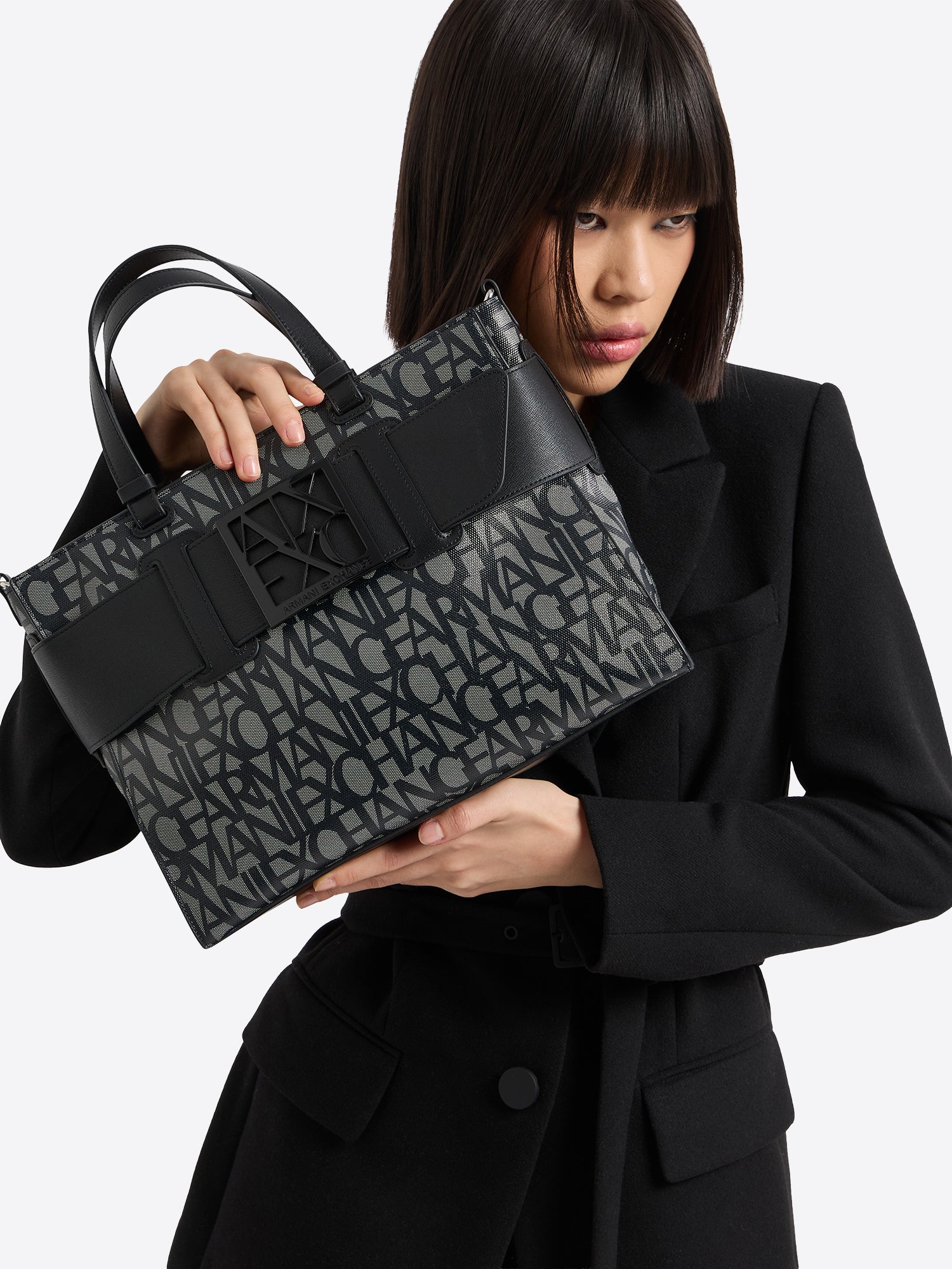 BORSA* AX ARMANI EXCHANGE da Donna - nero 9426893F74200850 NEROGRIGIO