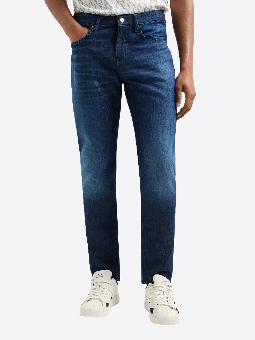 Pantalone Jeans AX ARMANI EXCHANGE da Uomo - blu XM000070AF14368MB010