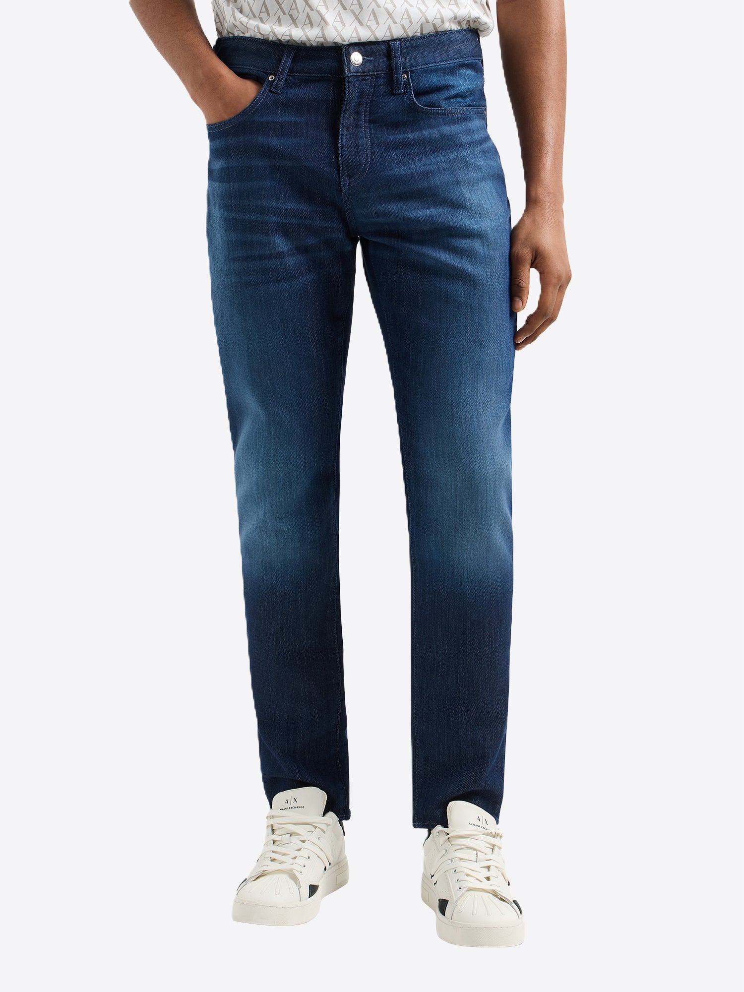 Pantalone Jeans AX ARMANI EXCHANGE da Uomo - blu XM000070AF14368MB010