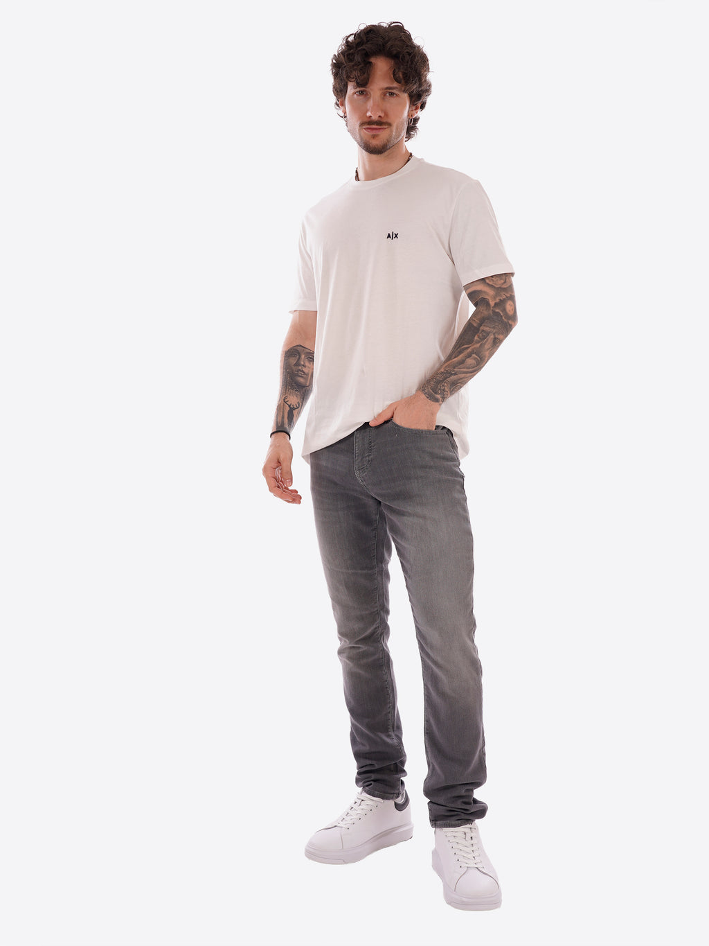 Pantalone Jeans AX ARMANI EXCHANGE da Uomo - nero XM000070AF14369M8013