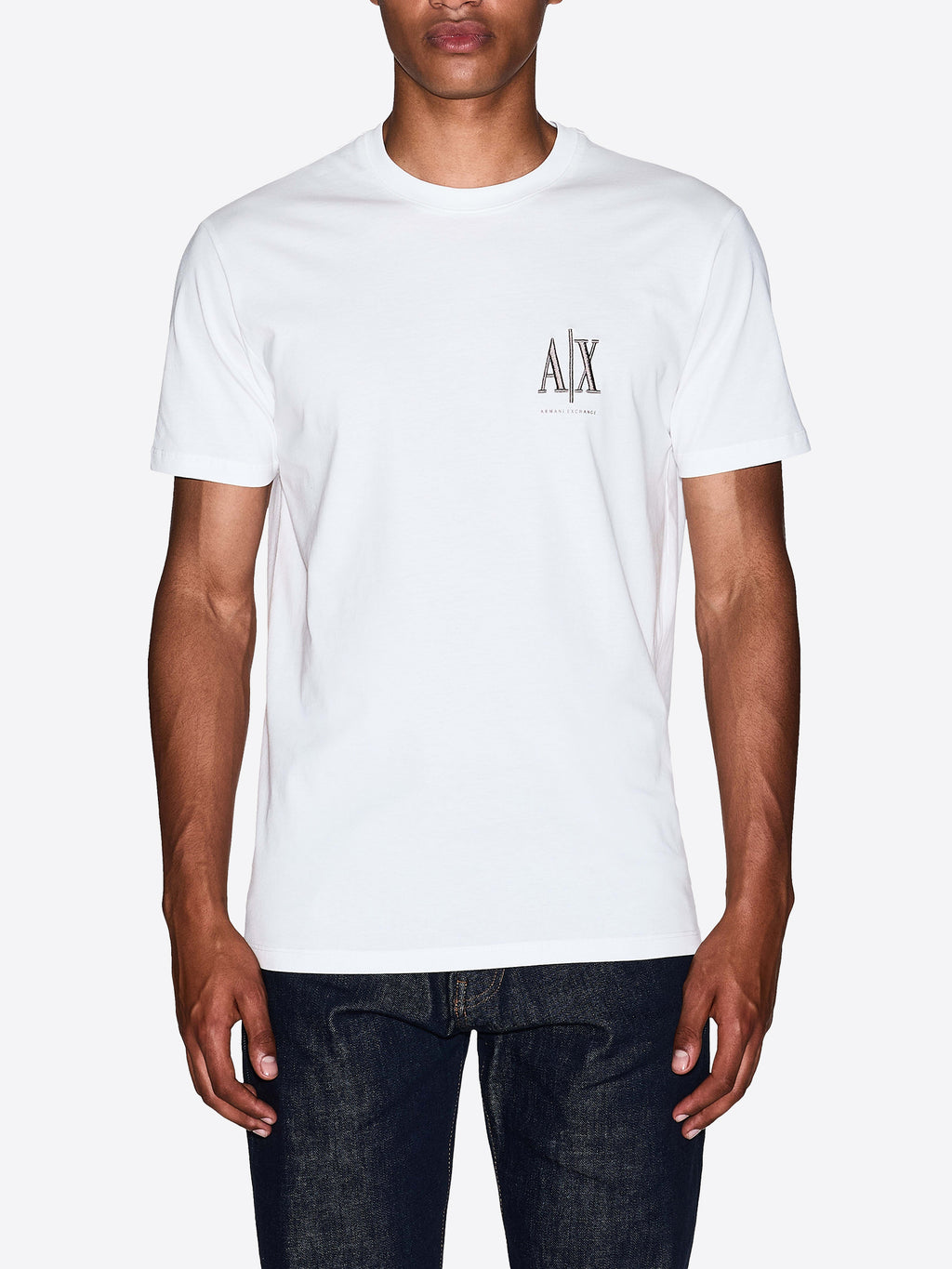 T-shirt AX ARMANI EXCHANGE da Uomo - bianco XM000365U0009