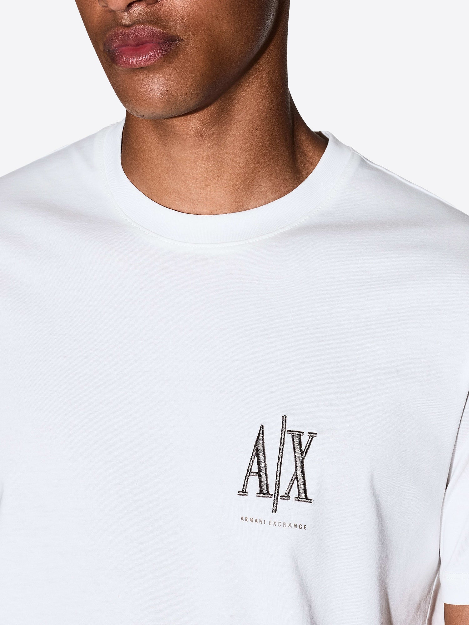 T-shirt AX ARMANI EXCHANGE da Uomo - bianco XM000365U0009