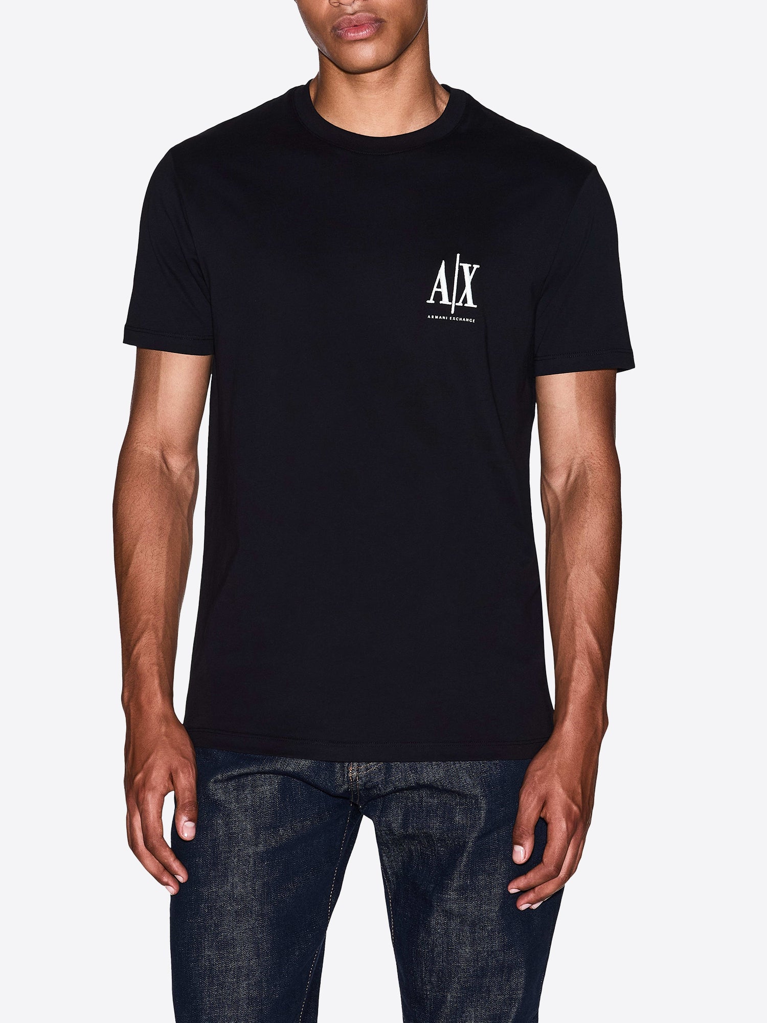 T-shirt AX ARMANI EXCHANGE da Uomo - nero XM000365UC001