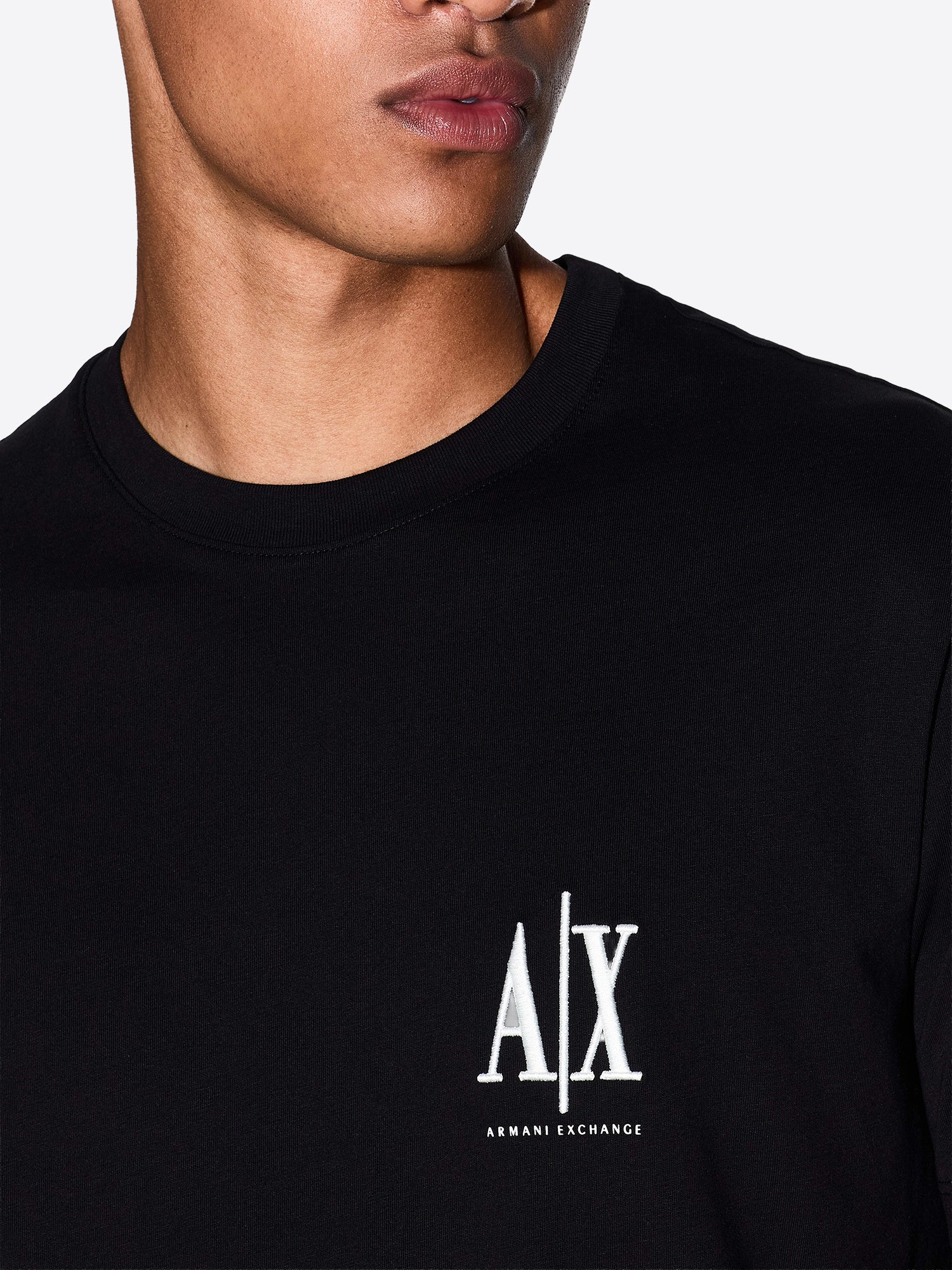 T-shirt AX ARMANI EXCHANGE da Uomo - nero XM000365UC001