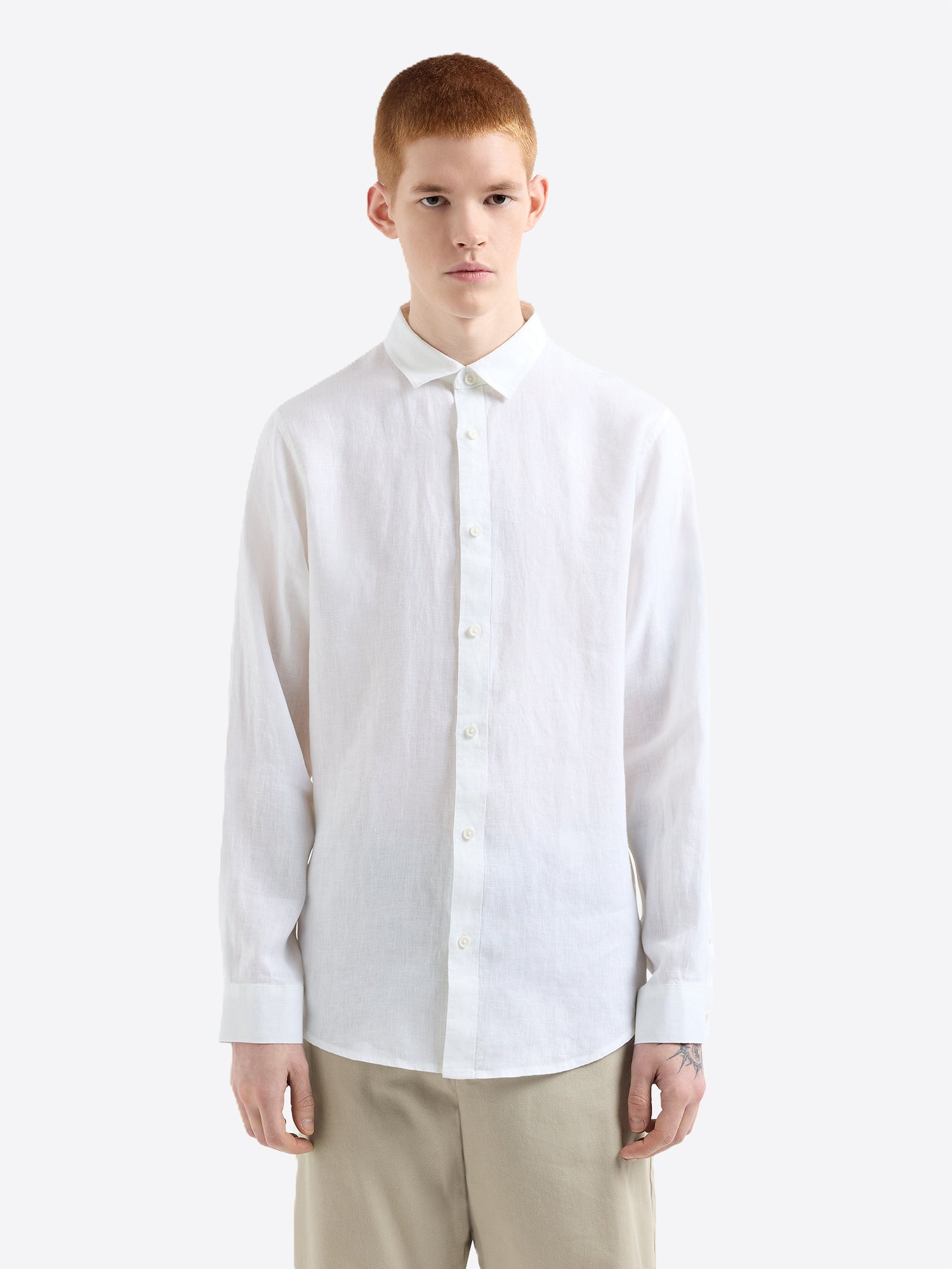 Camicia AX ARMANI EXCHANGE da Uomo - bianco XM001221U0001
