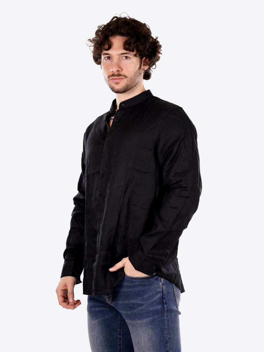 Camicia AX ARMANI EXCHANGE da Uomo - nero XM001222UC001
