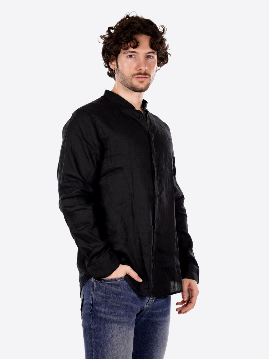 Camicia AX ARMANI EXCHANGE da Uomo - nero XM001222UC001