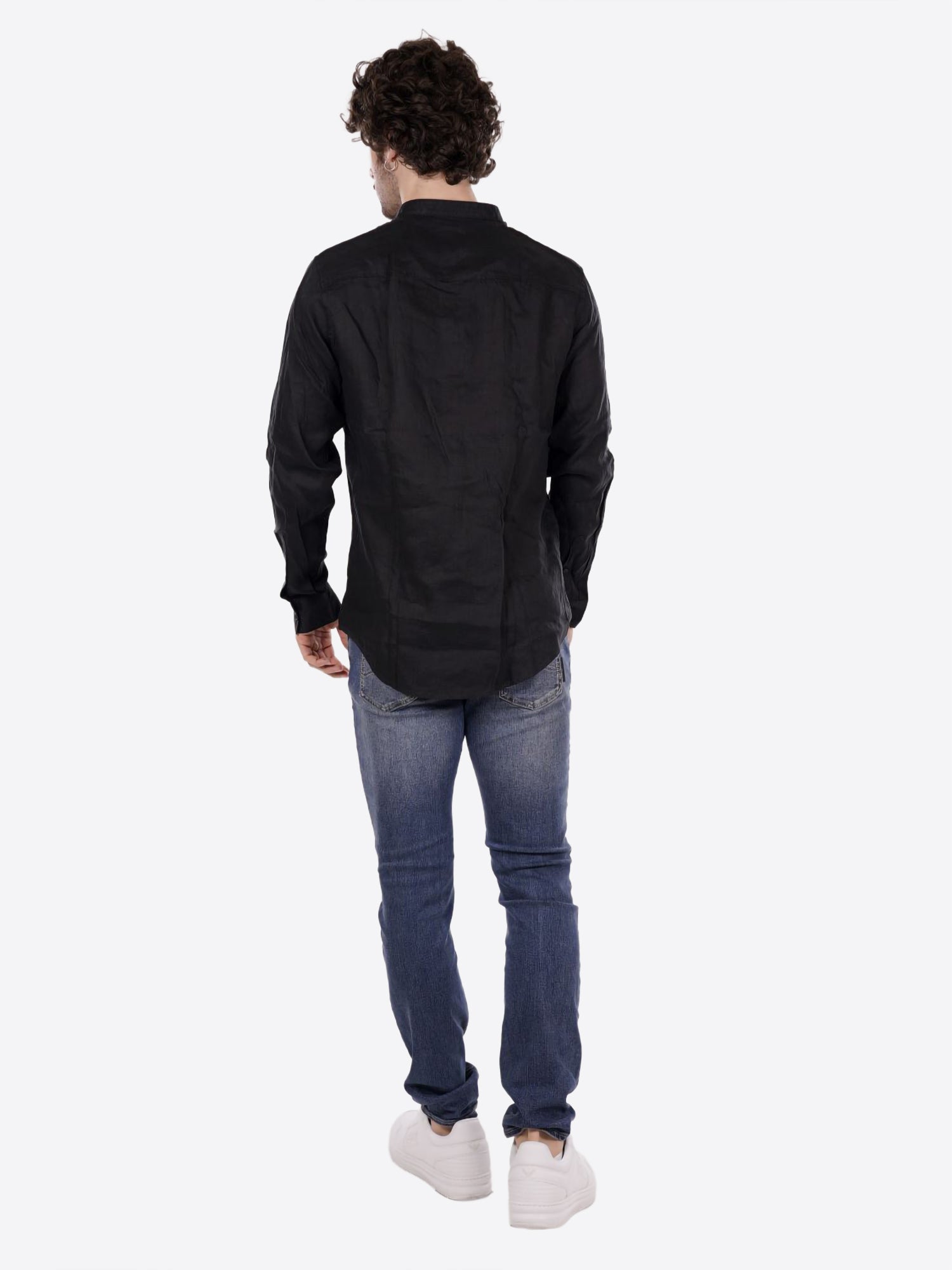 Camicia AX ARMANI EXCHANGE da Uomo - nero XM001222UC001
