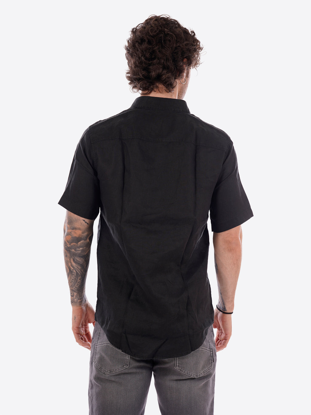 Camicia AX ARMANI EXCHANGE da Uomo - nero XM001223UC001
