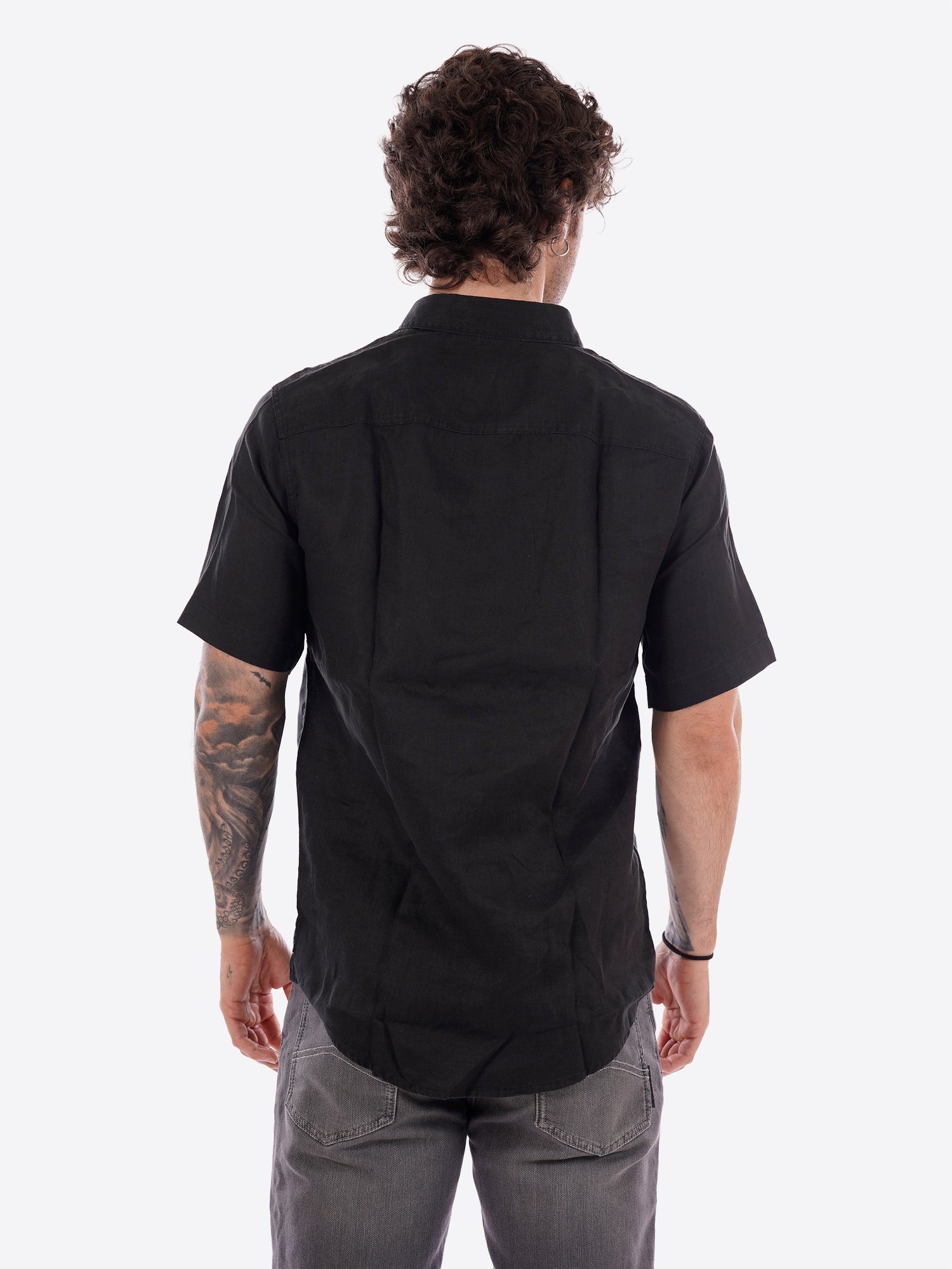 Camicia AX ARMANI EXCHANGE da Uomo - nero XM001223UC001