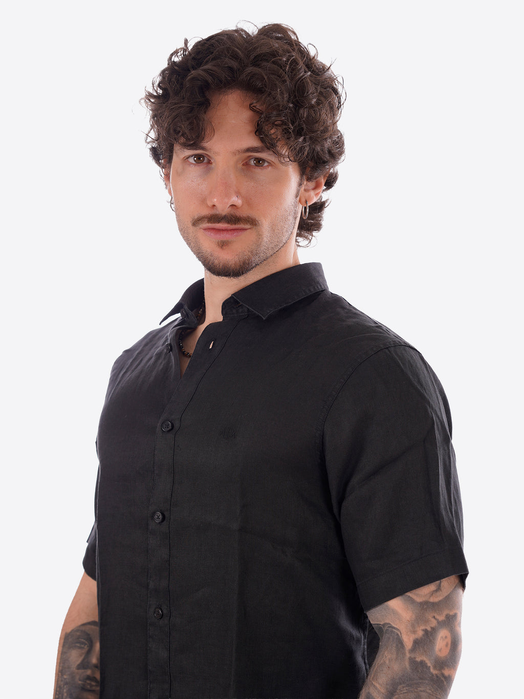 Camicia AX ARMANI EXCHANGE da Uomo - nero XM001223UC001