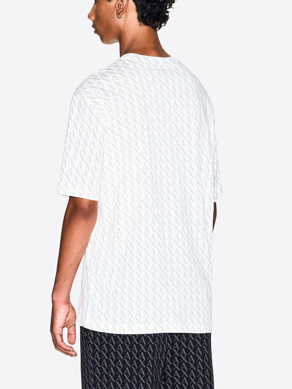 T-shirt AX ARMANI EXCHANGE da Uomo - bianco XM001228F0017
