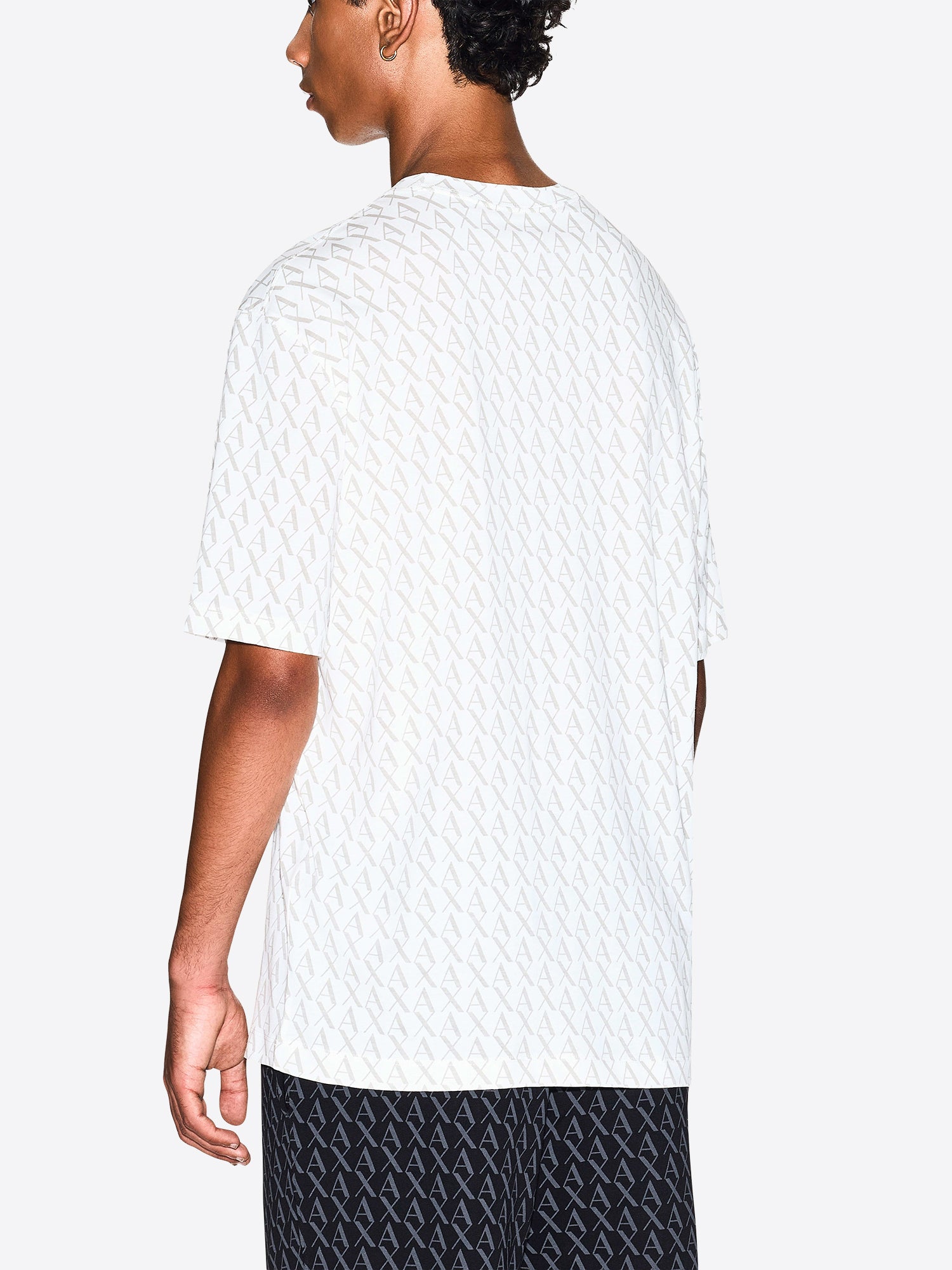 T-shirt AX ARMANI EXCHANGE da Uomo - bianco XM001228F0017