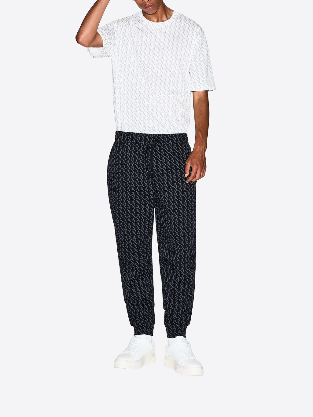 T-shirt AX ARMANI EXCHANGE da Uomo - bianco XM001228F0017
