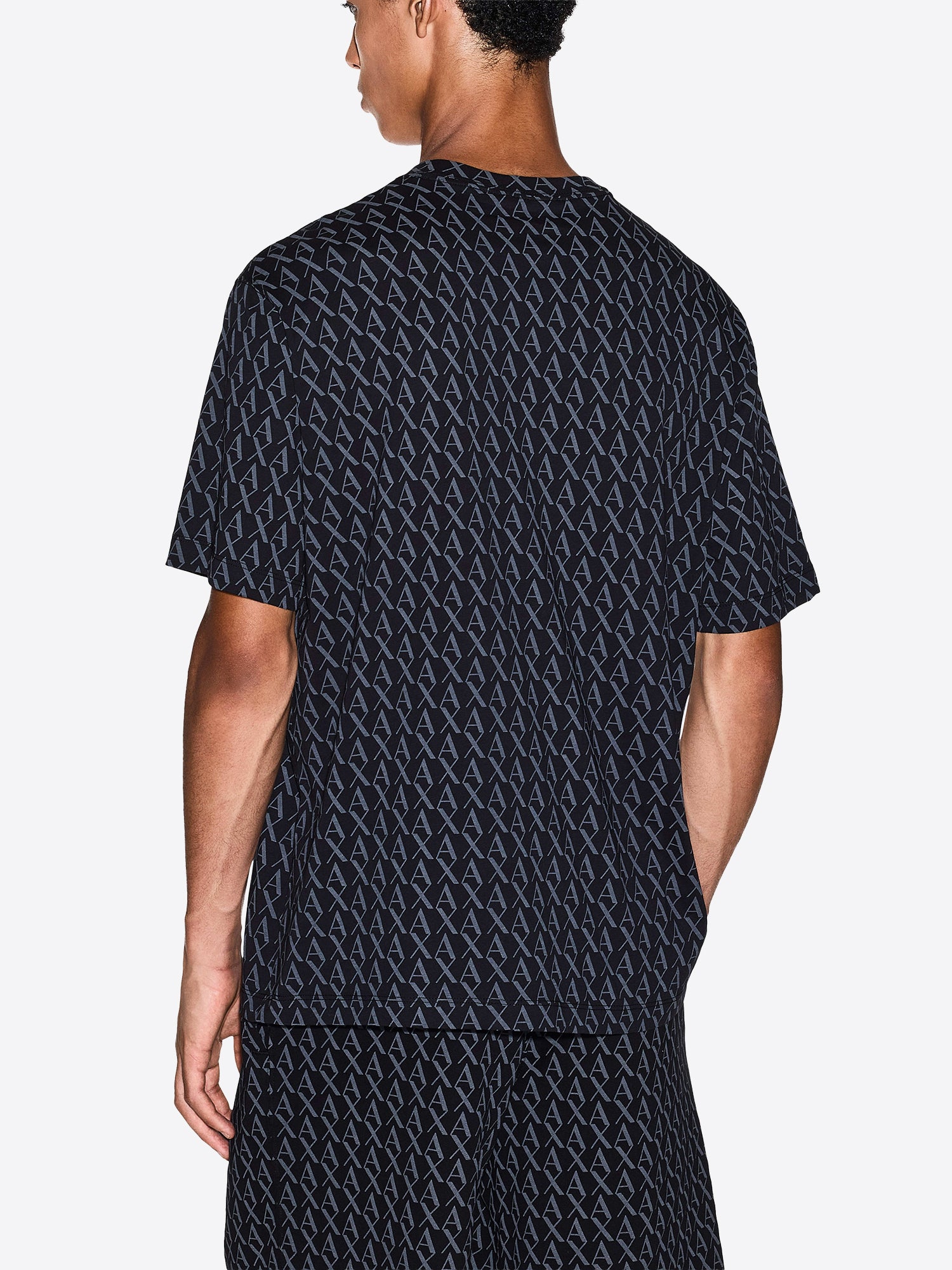 T-shirt AX ARMANI EXCHANGE da Uomo - nero XM001228FC026