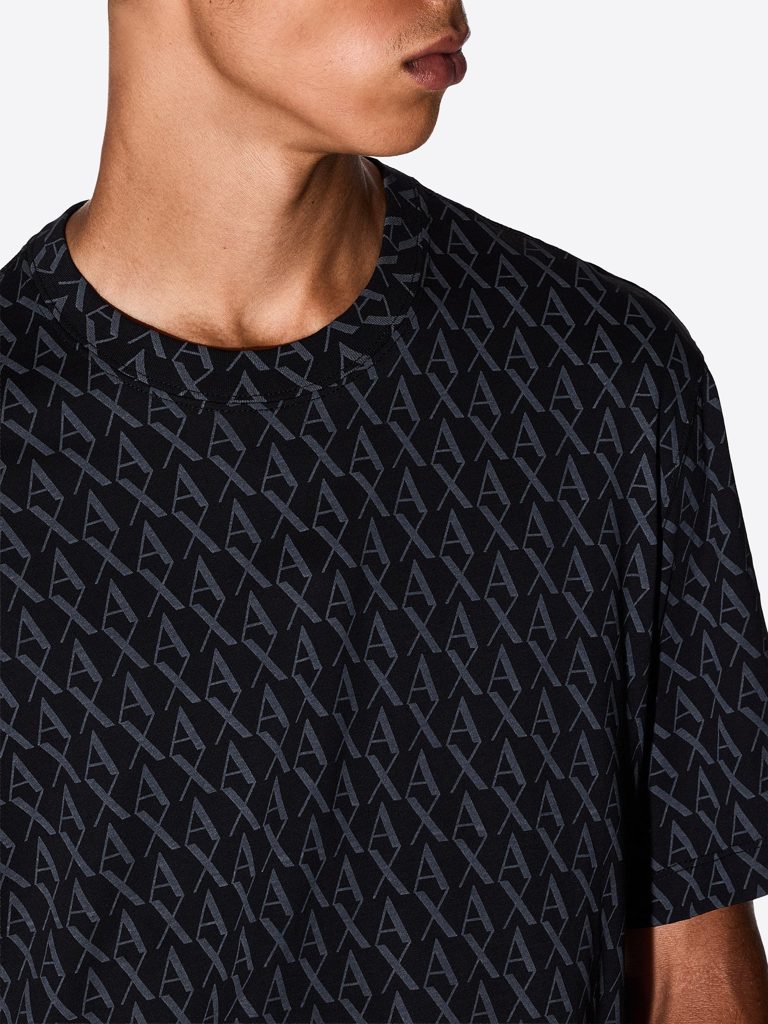 T-shirt AX ARMANI EXCHANGE da Uomo - nero XM001228FC026