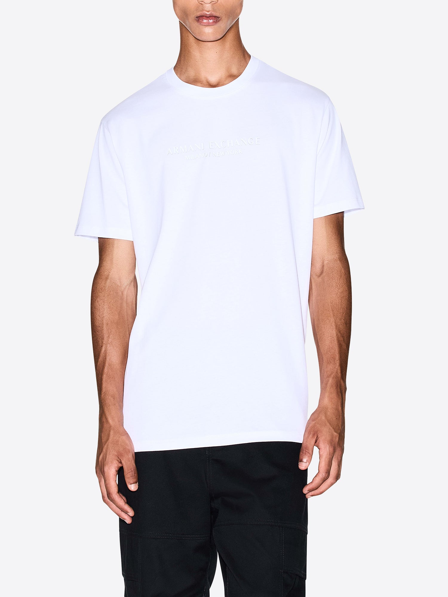 T-shirt AX ARMANI EXCHANGE da Uomo - bianco XM001280U0002