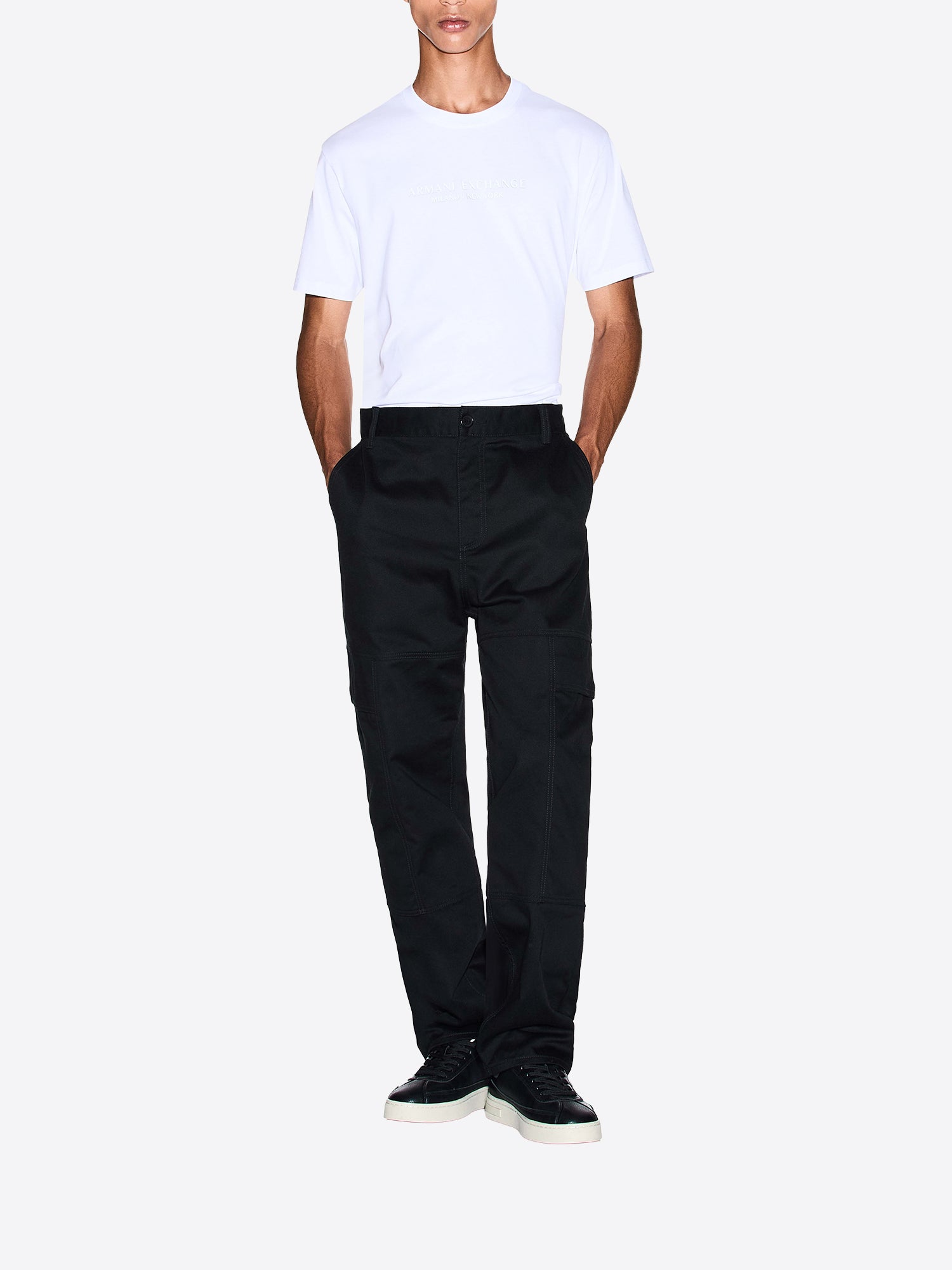 T-shirt AX ARMANI EXCHANGE da Uomo - bianco XM001280U0002