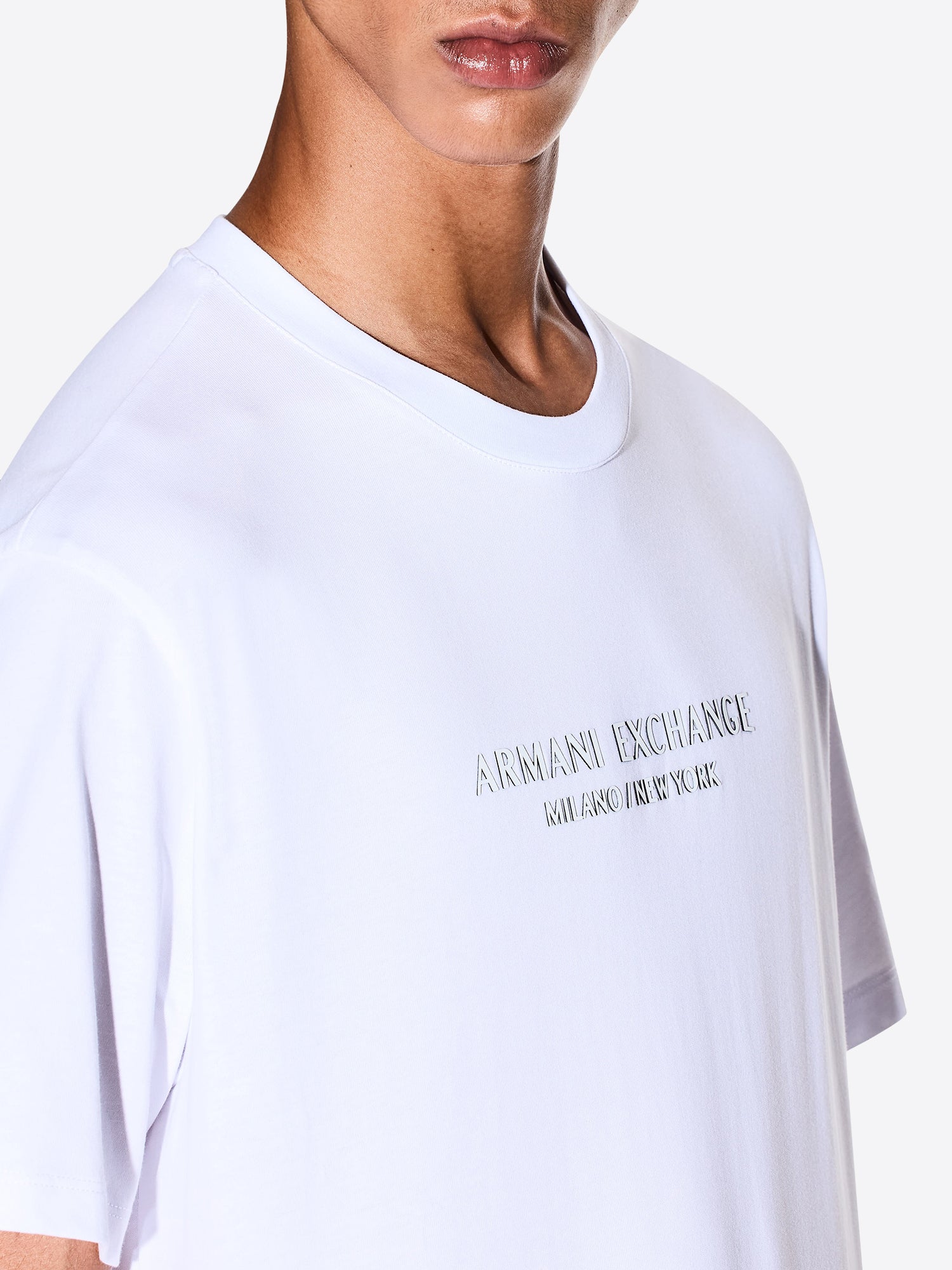 T-shirt AX ARMANI EXCHANGE da Uomo - bianco XM001280U0002