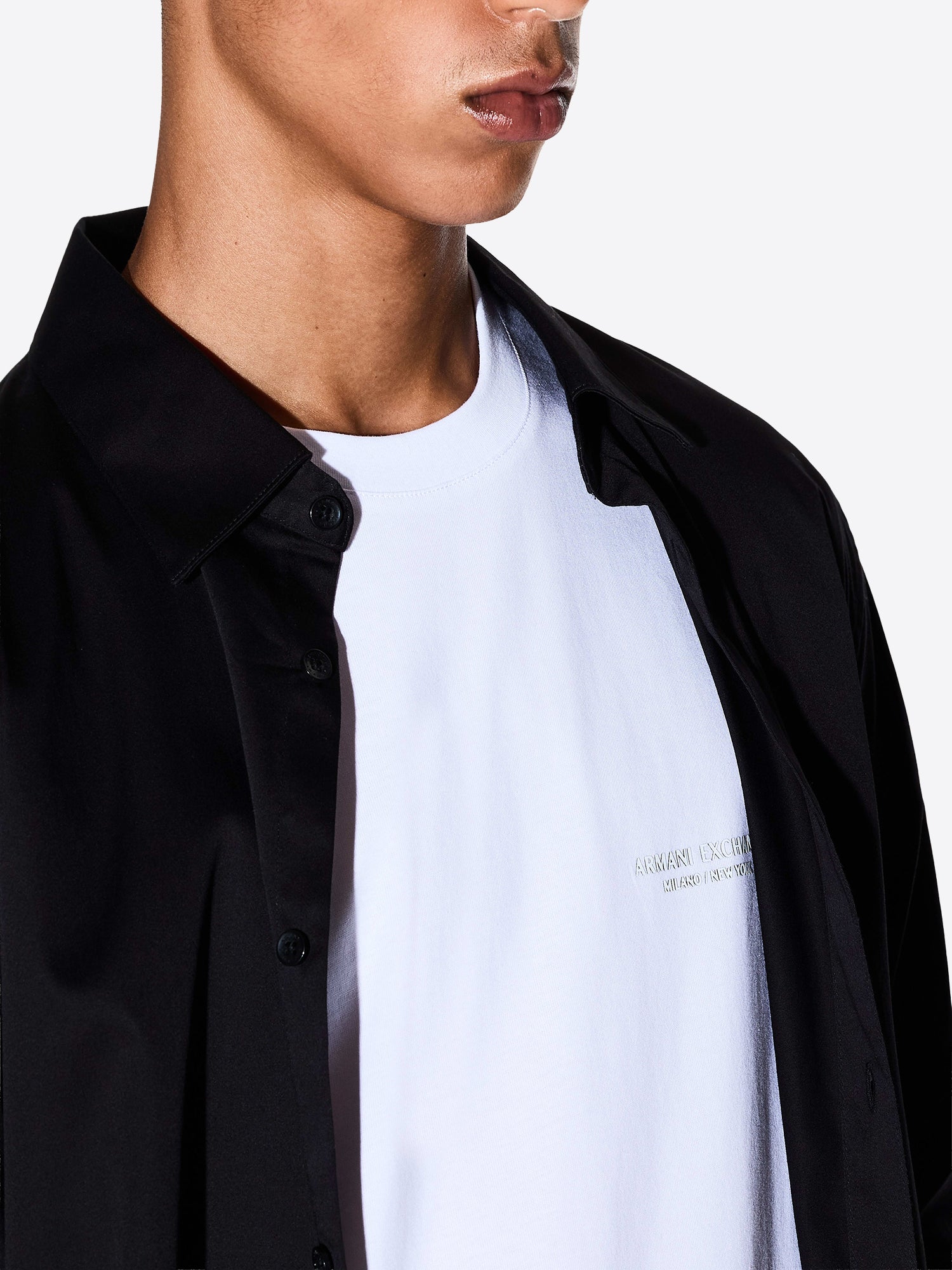 T-shirt AX ARMANI EXCHANGE da Uomo - bianco XM001281U0002