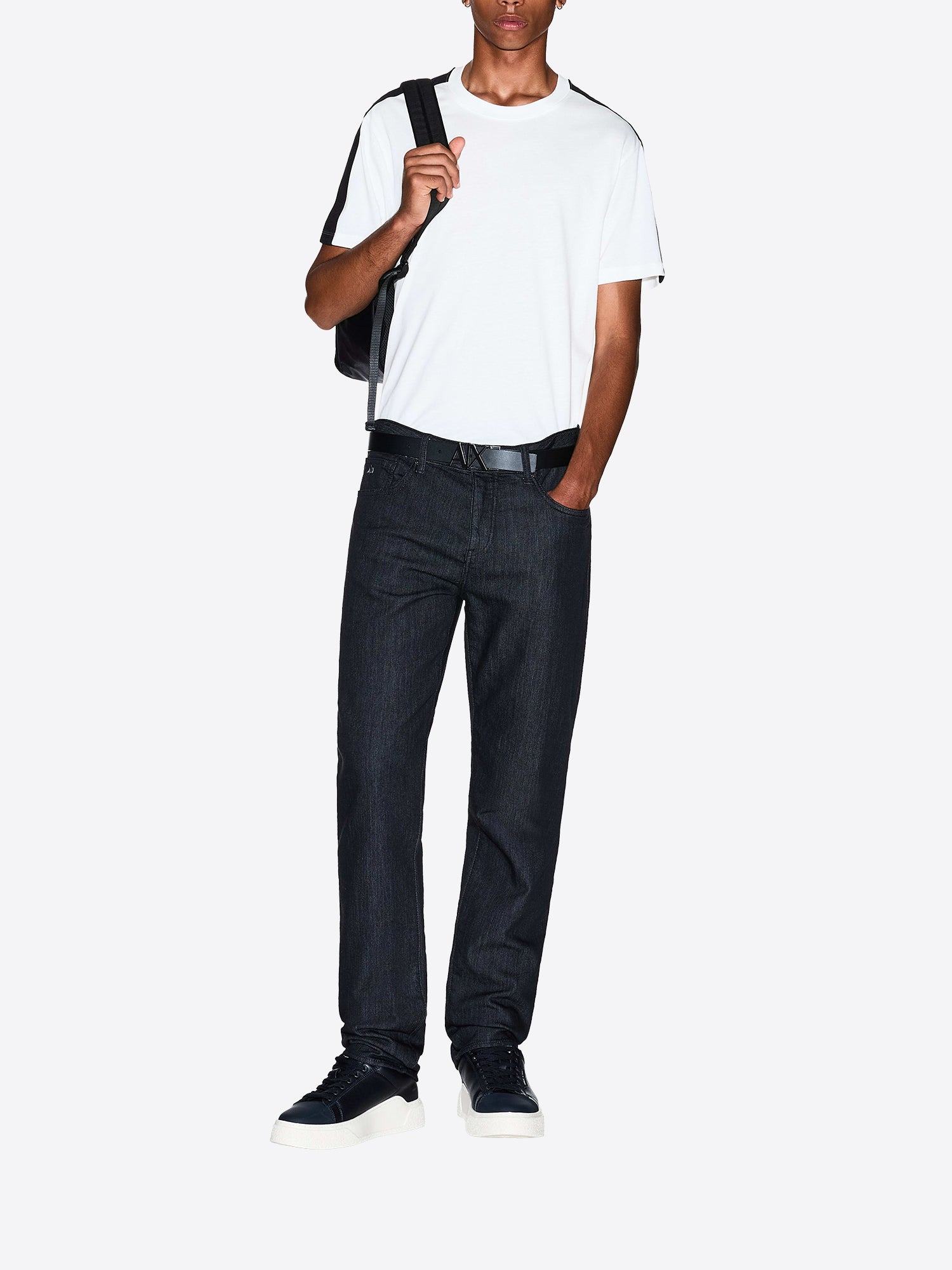 T-shirt AX ARMANI EXCHANGE da Uomo - bianco XM001283U0009