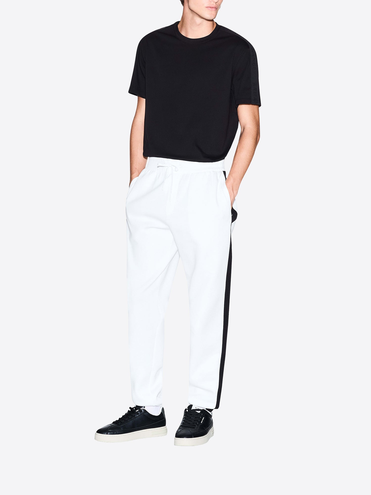 T-shirt AX ARMANI EXCHANGE da Uomo - nero XM001283UC001