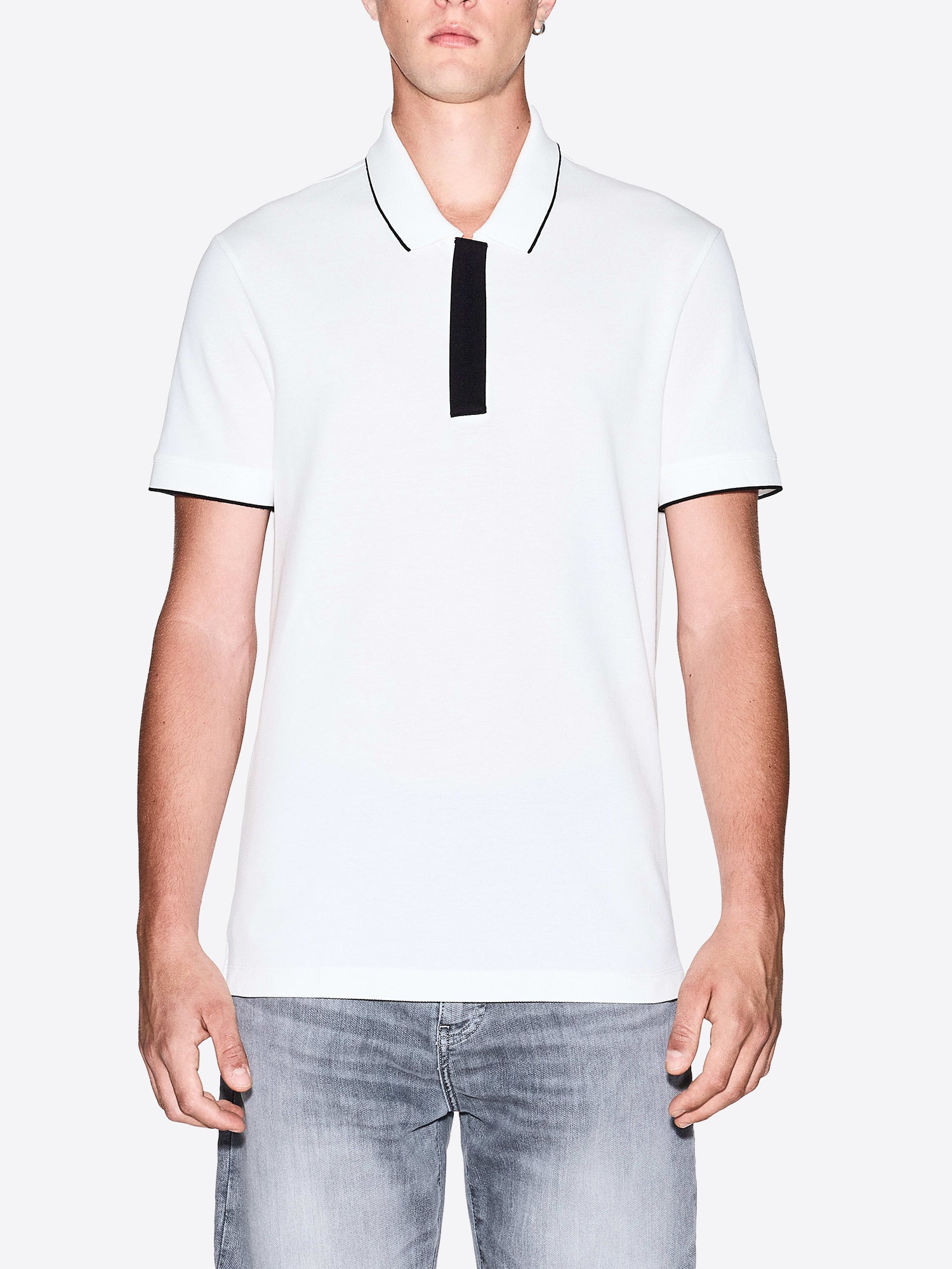 Polo AX ARMANI EXCHANGE da Uomo - bianco XM001285U0009