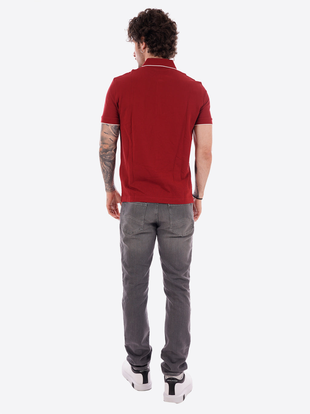 Polo AX ARMANI EXCHANGE da Uomo - rosso XM001285U5101