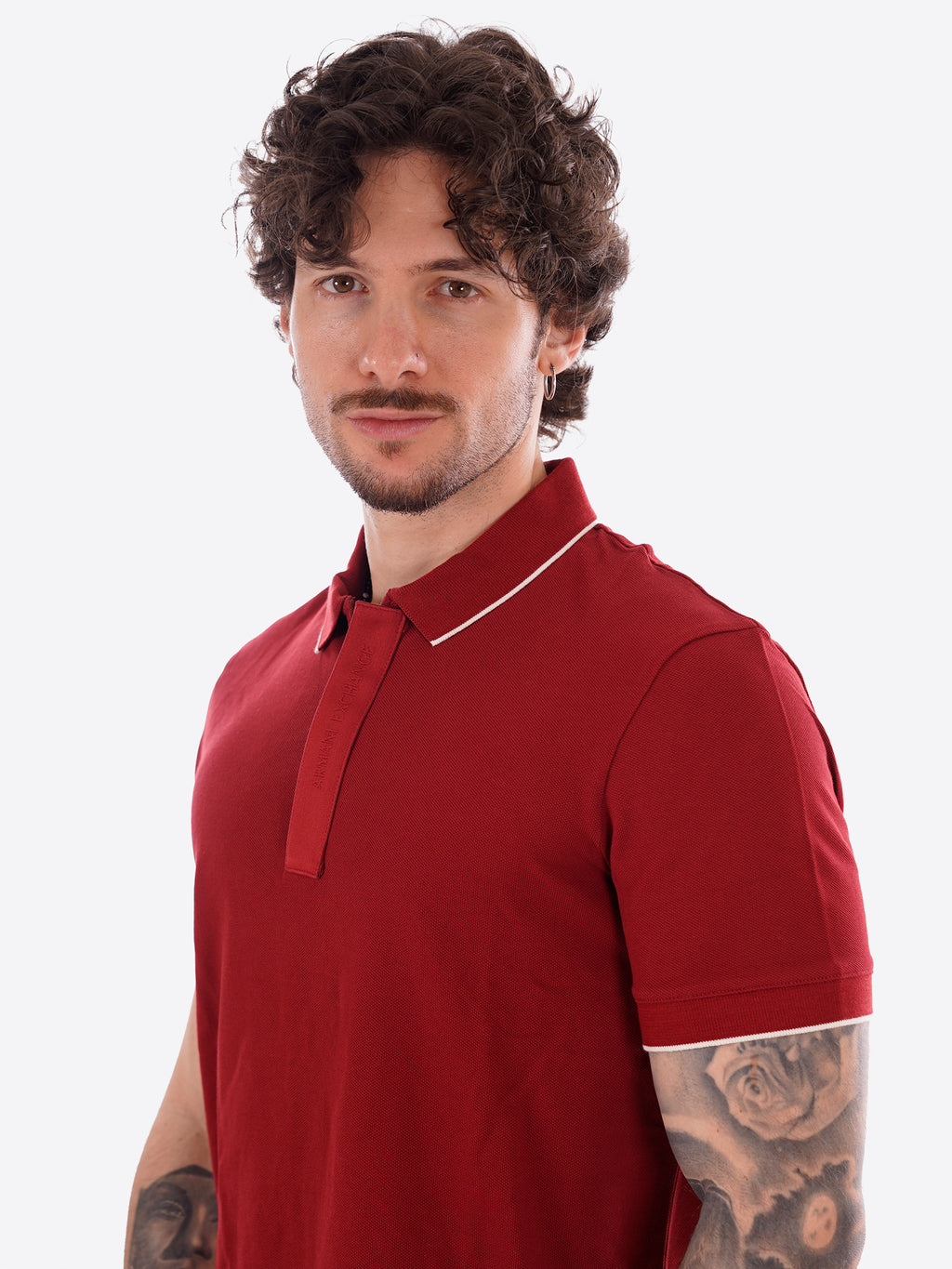 Polo AX ARMANI EXCHANGE da Uomo - rosso XM001285U5101