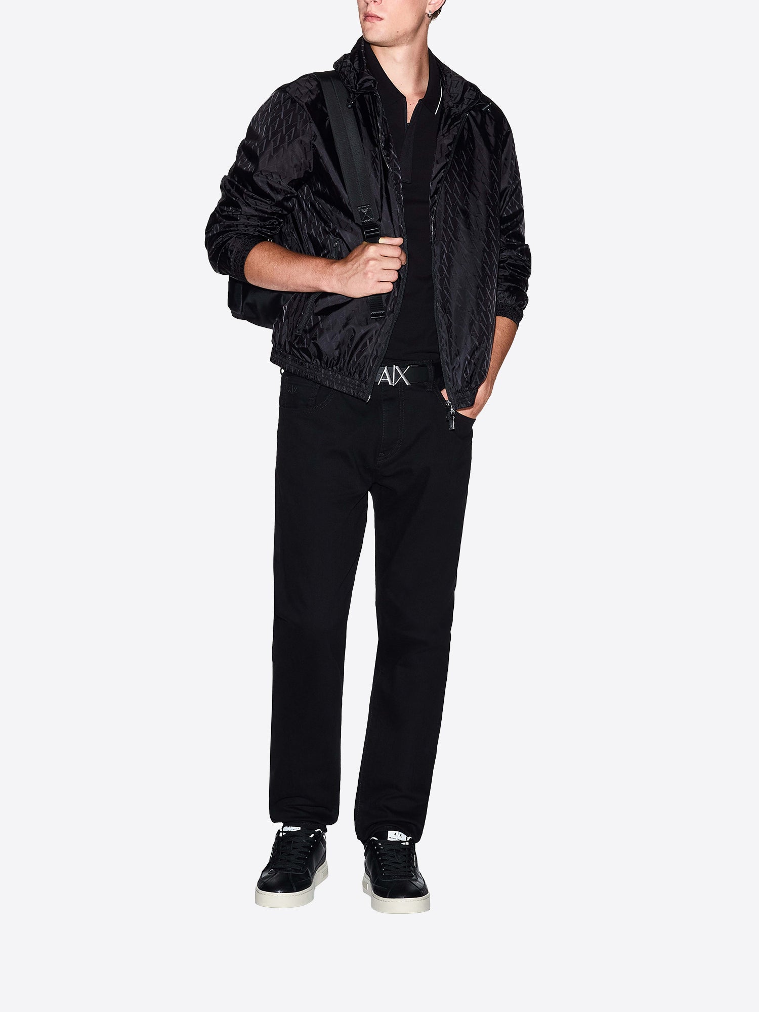 Polo AX ARMANI EXCHANGE da Uomo - nero XM001285UC001