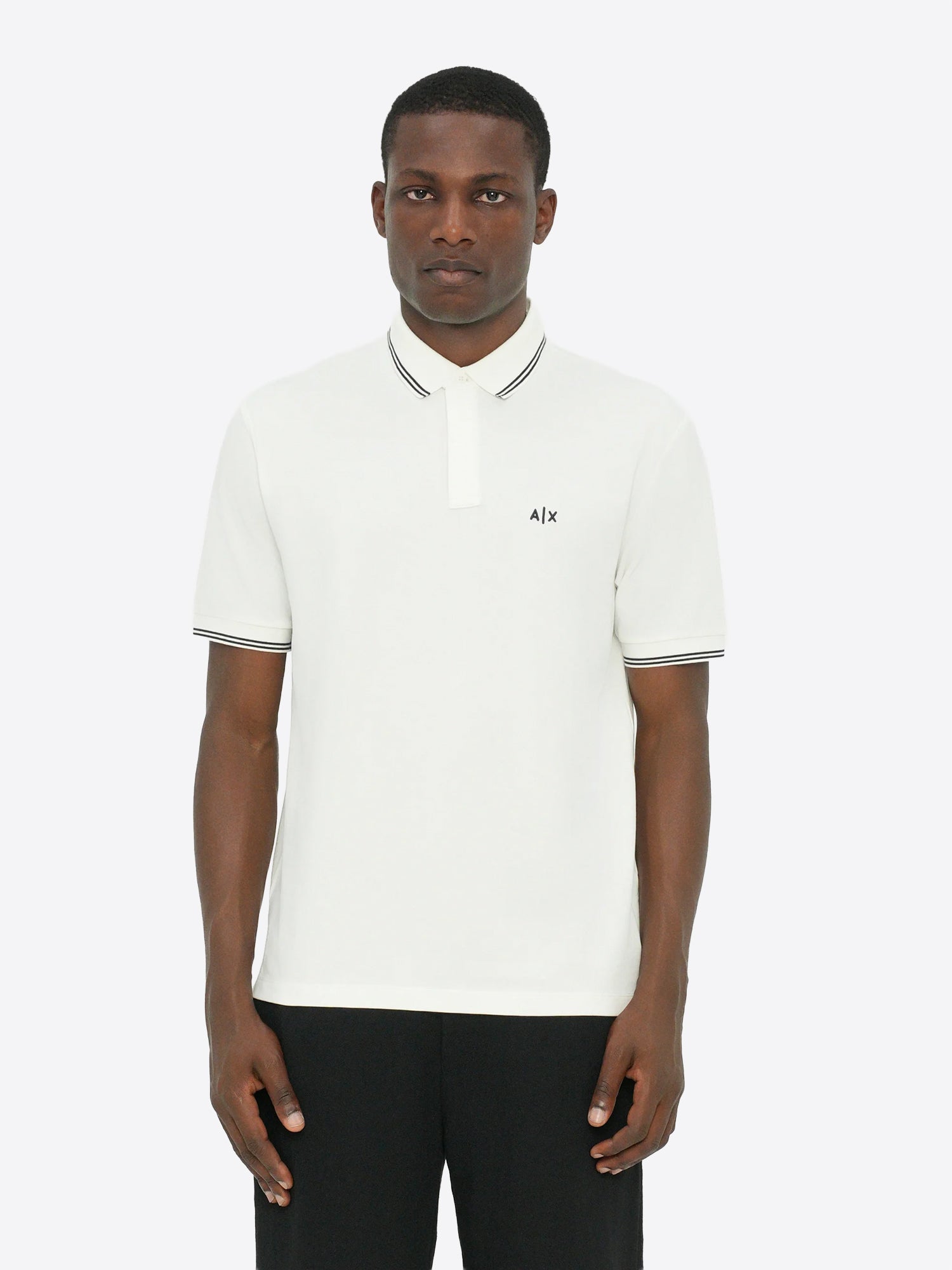 Polo AX ARMANI EXCHANGE da Uomo - bianco XM001287U0009