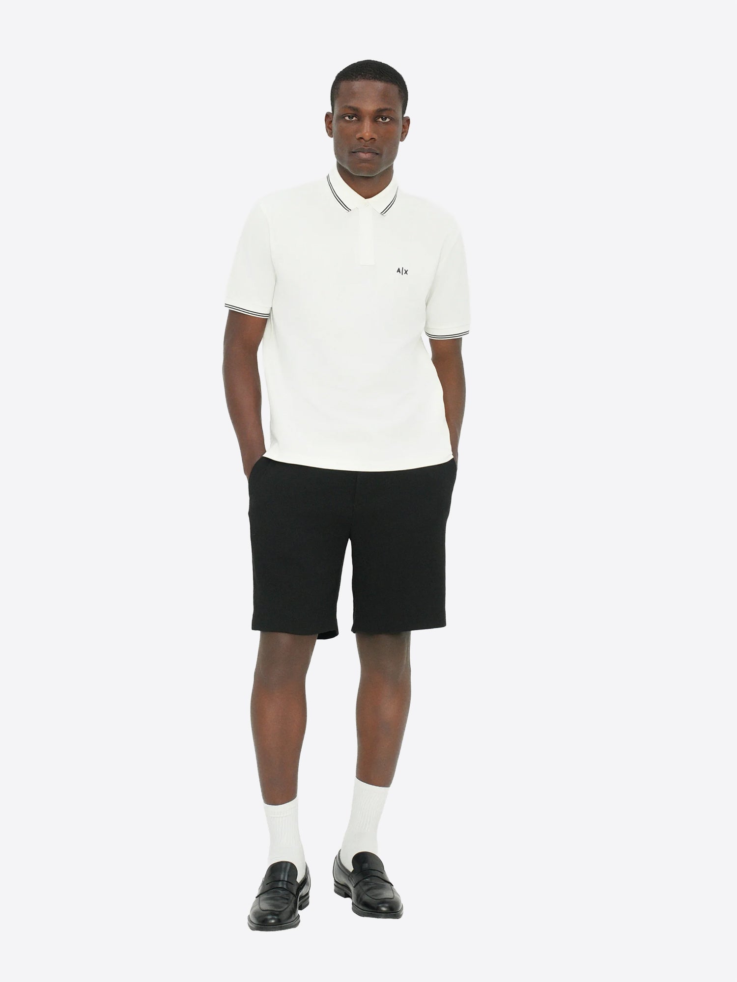 Polo AX ARMANI EXCHANGE da Uomo - bianco XM001287U0009