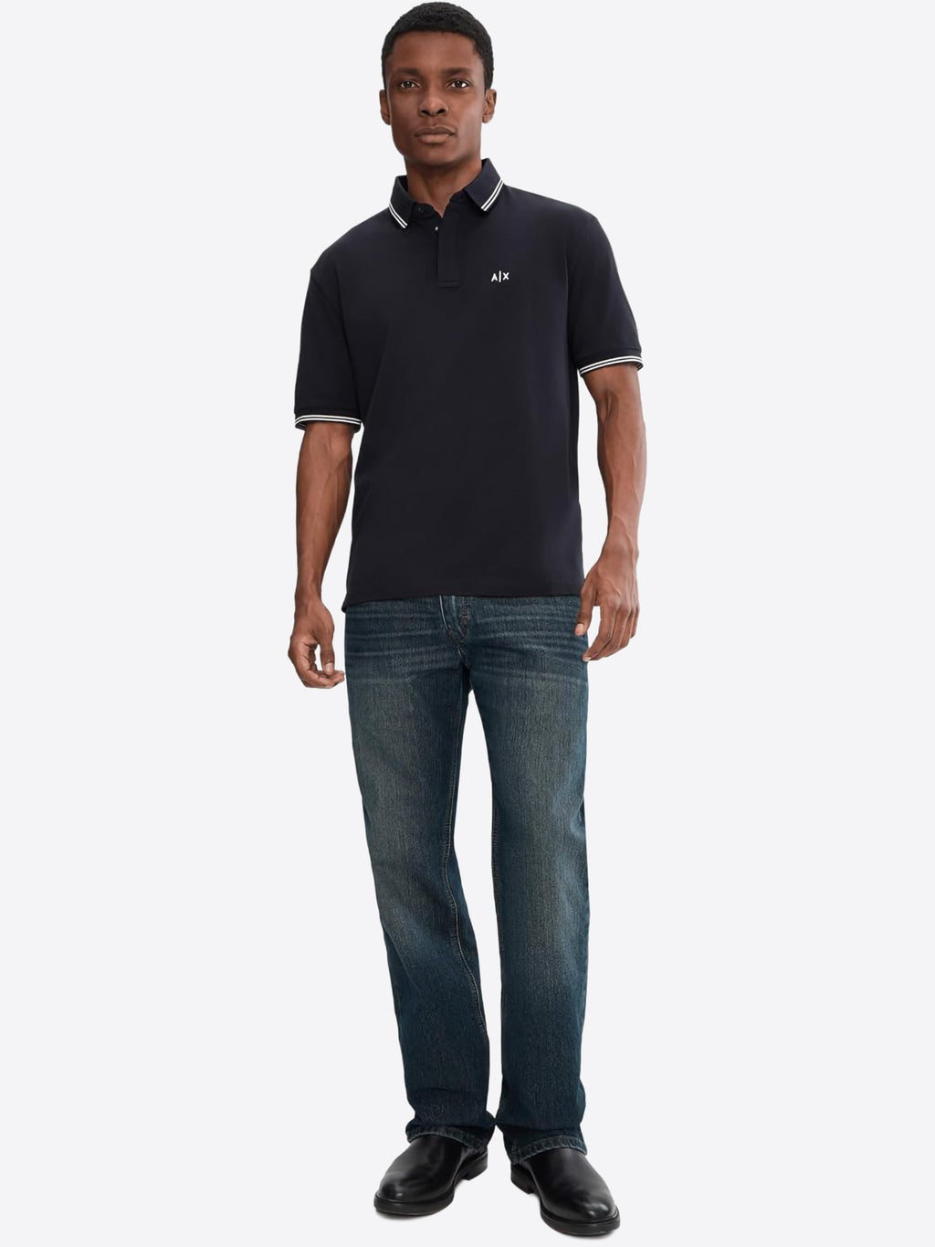 Polo AX ARMANI EXCHANGE da Uomo - blu XM001287UB101