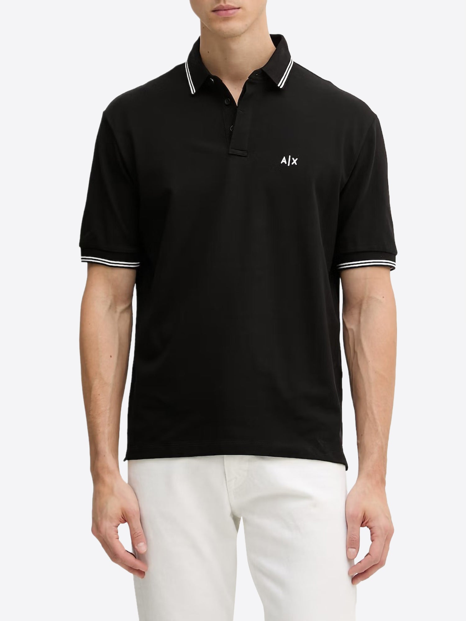 Polo AX ARMANI EXCHANGE da Uomo - nero XM001287UC001