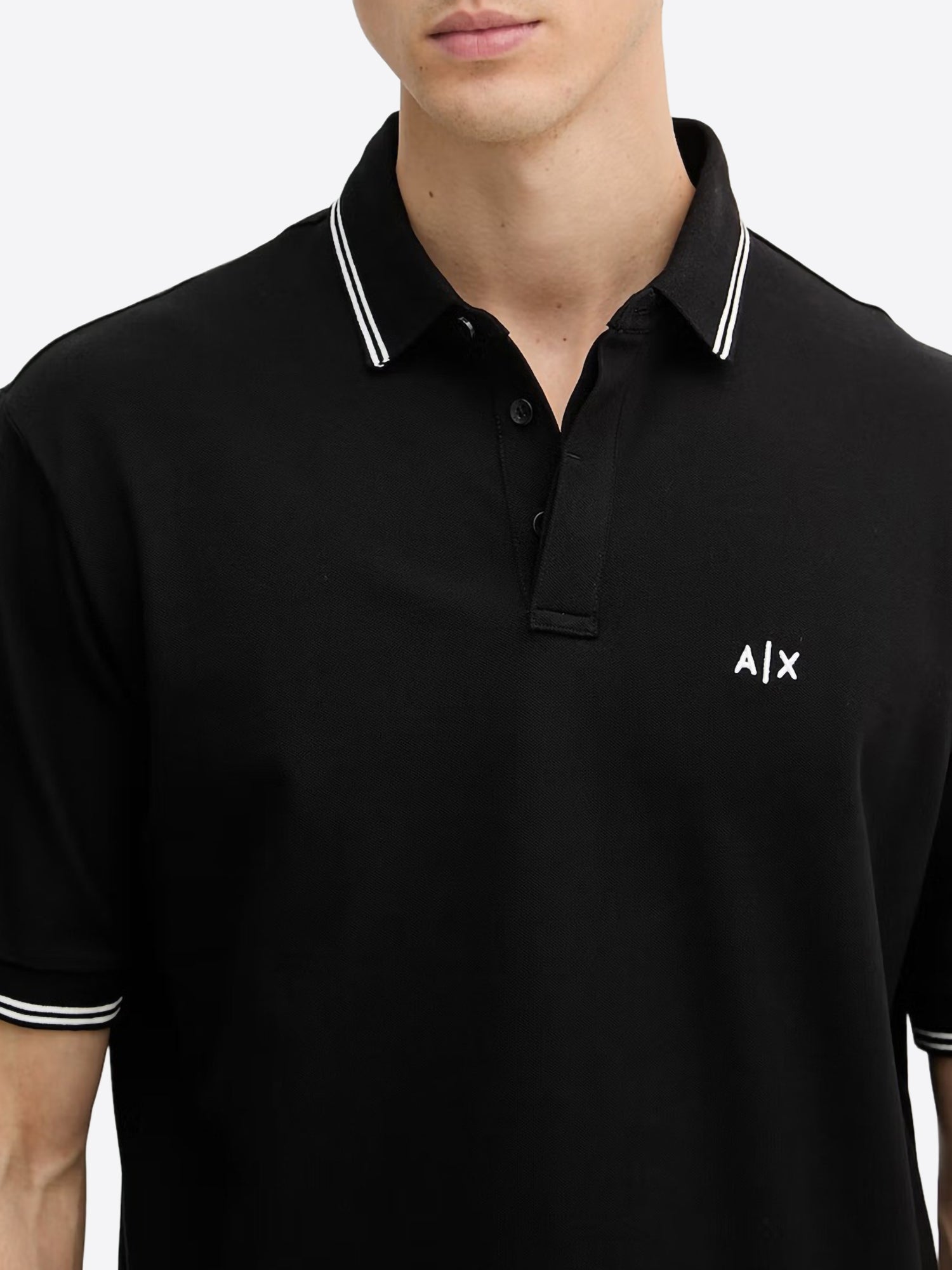 Polo AX ARMANI EXCHANGE da Uomo - nero XM001287UC001
