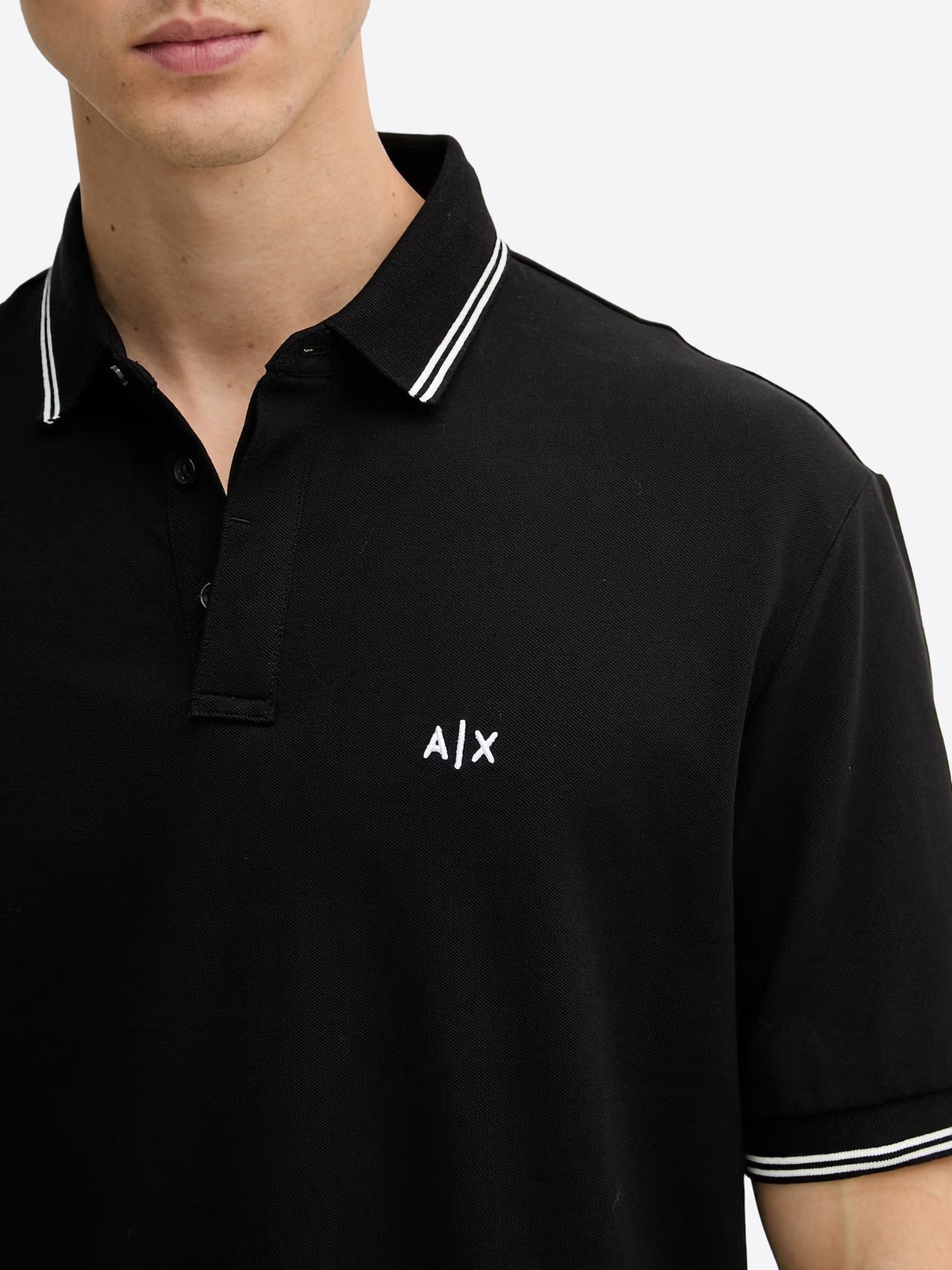 Polo AX ARMANI EXCHANGE da Uomo - nero XM001287UC001
