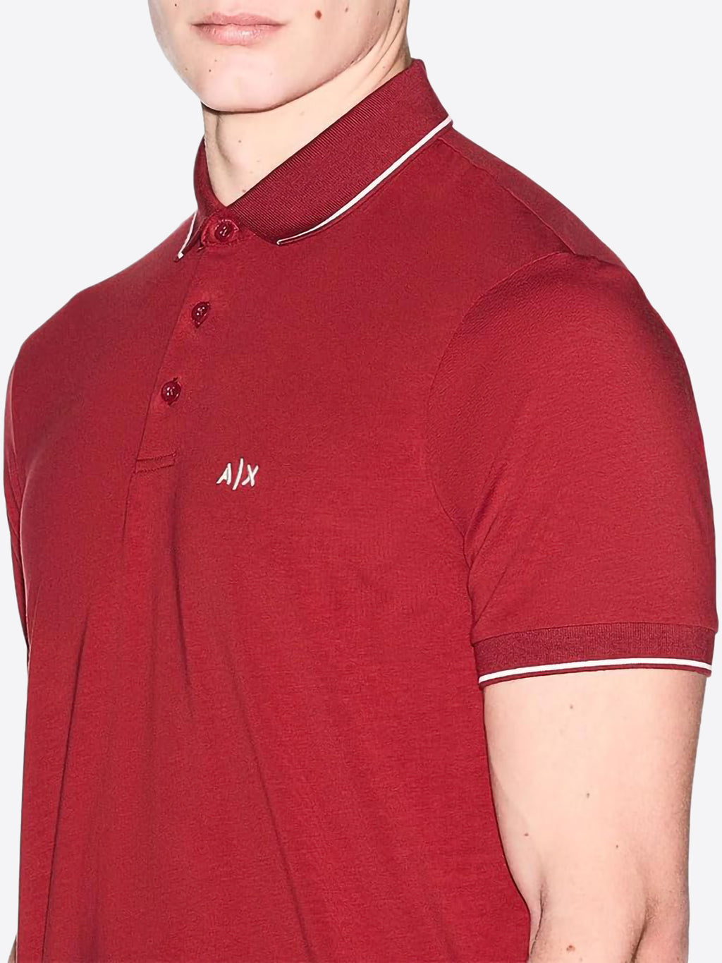 Polo AX ARMANI EXCHANGE da Uomo - rosso XM001289U5101