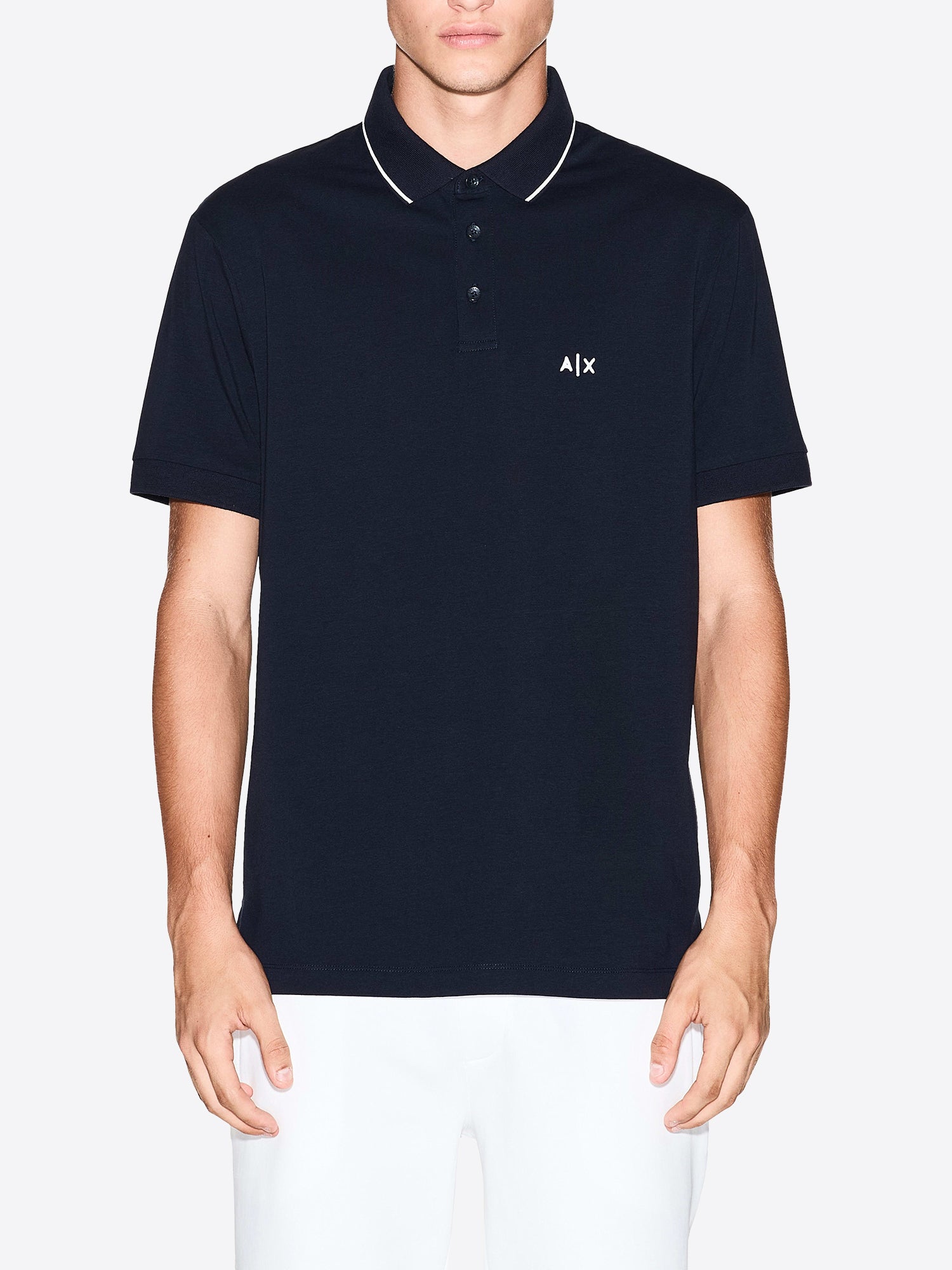 Polo AX ARMANI EXCHANGE da Uomo - blu XM001289UB101