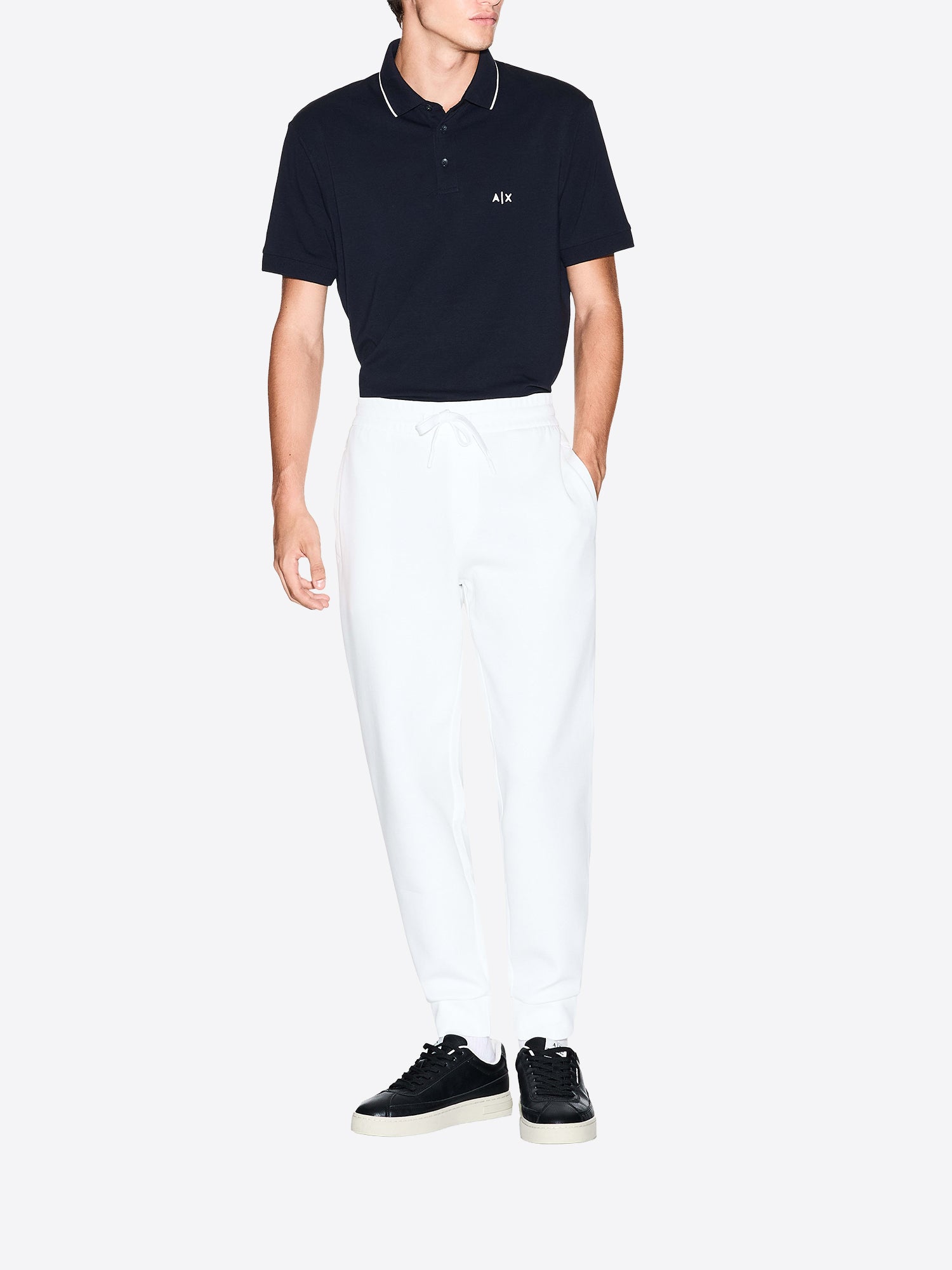 Polo AX ARMANI EXCHANGE da Uomo - blu XM001289UB101