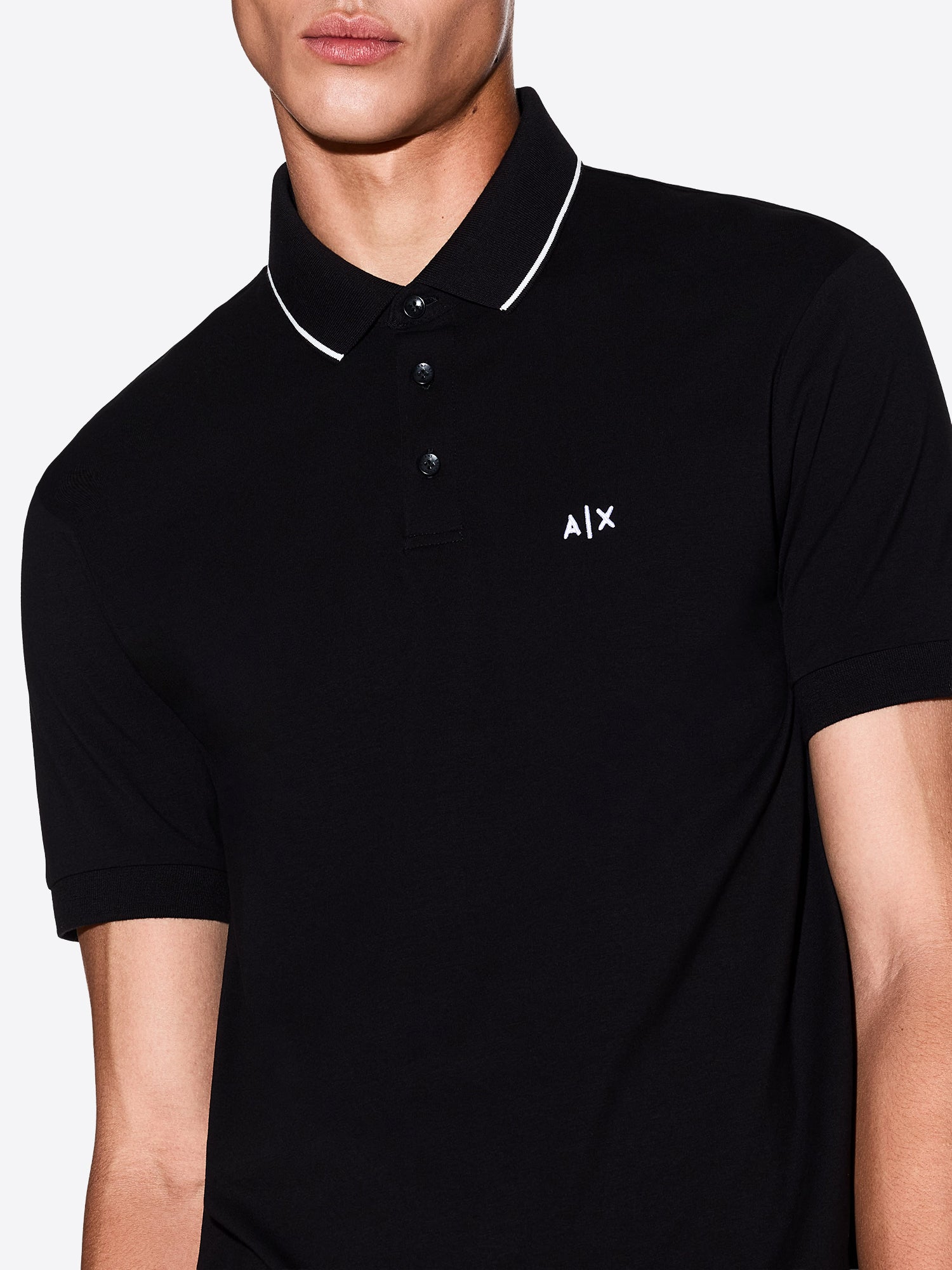 Polo AX ARMANI EXCHANGE da Uomo - nero XM001289UC001
